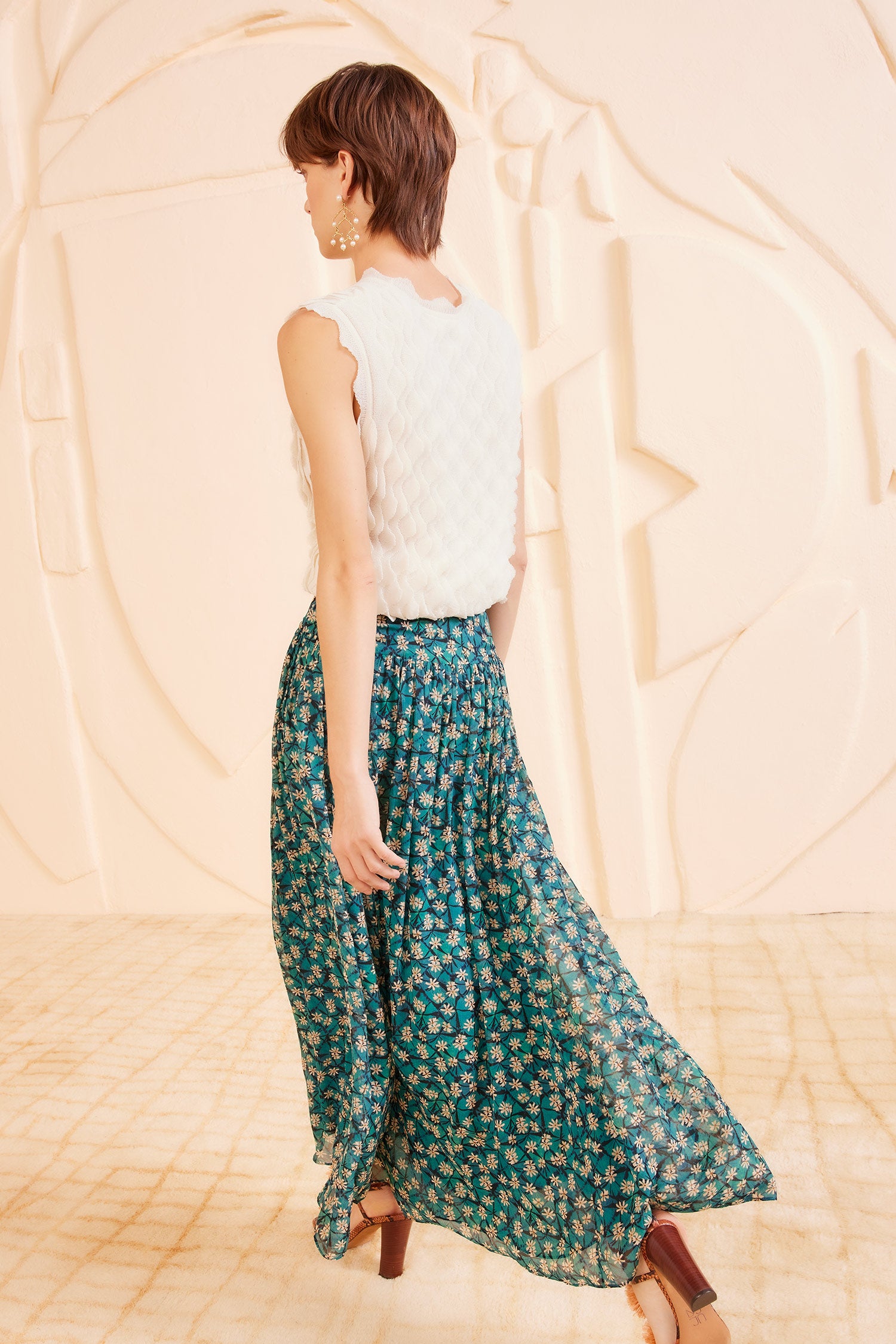 Reina Skirt - Clematis