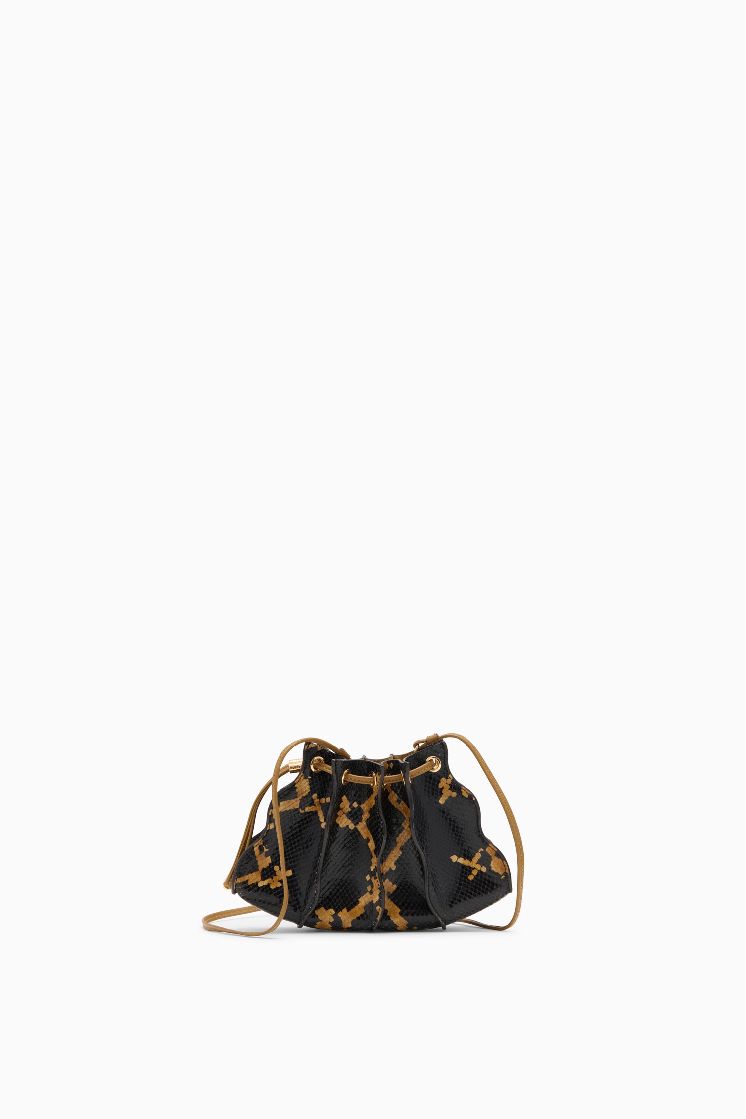 Adria Pleated Wave Wristlet - Desert Exotic