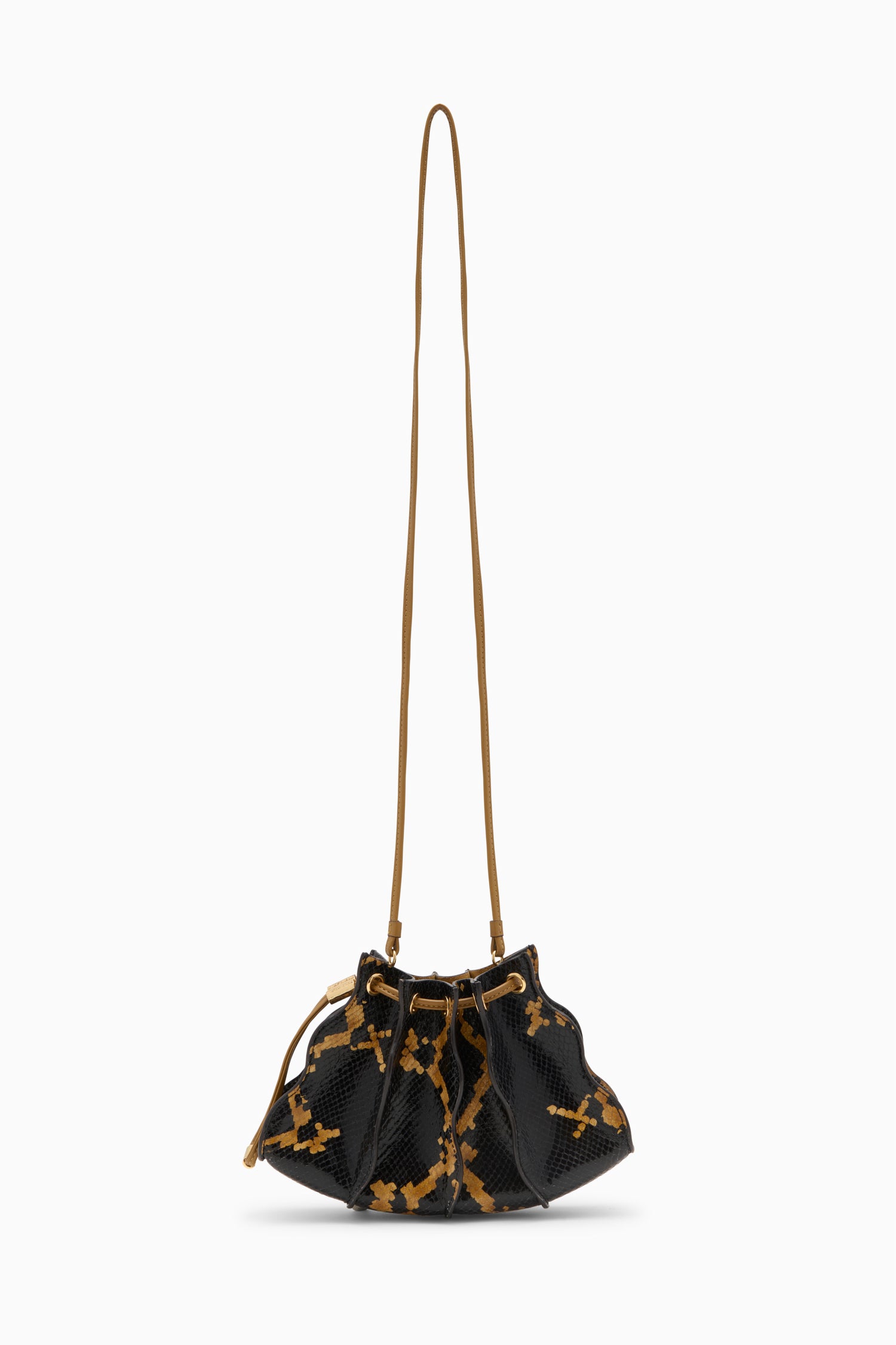 Adria Pleated Wave Wristlet - Desert Exotic