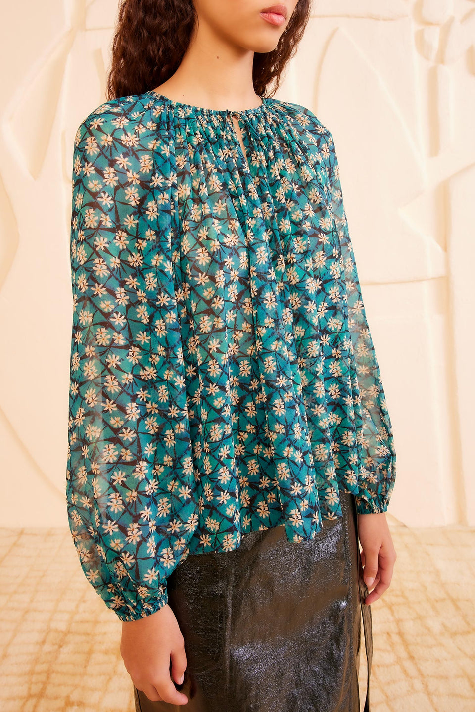 Safa Blouse - Clematis