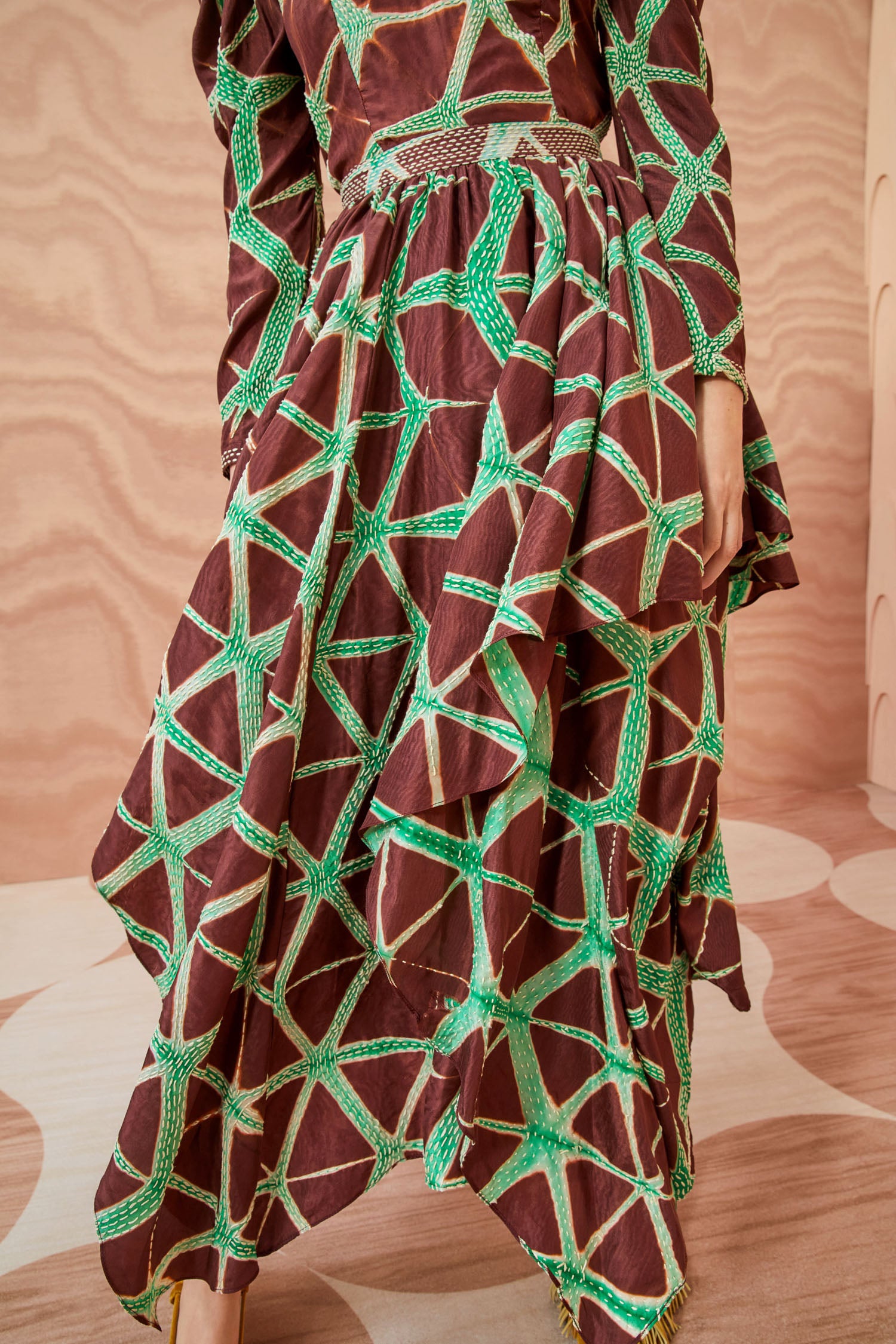 Ulla Johnson Women's Nadira Skirt in Wheat Flower - Size 0