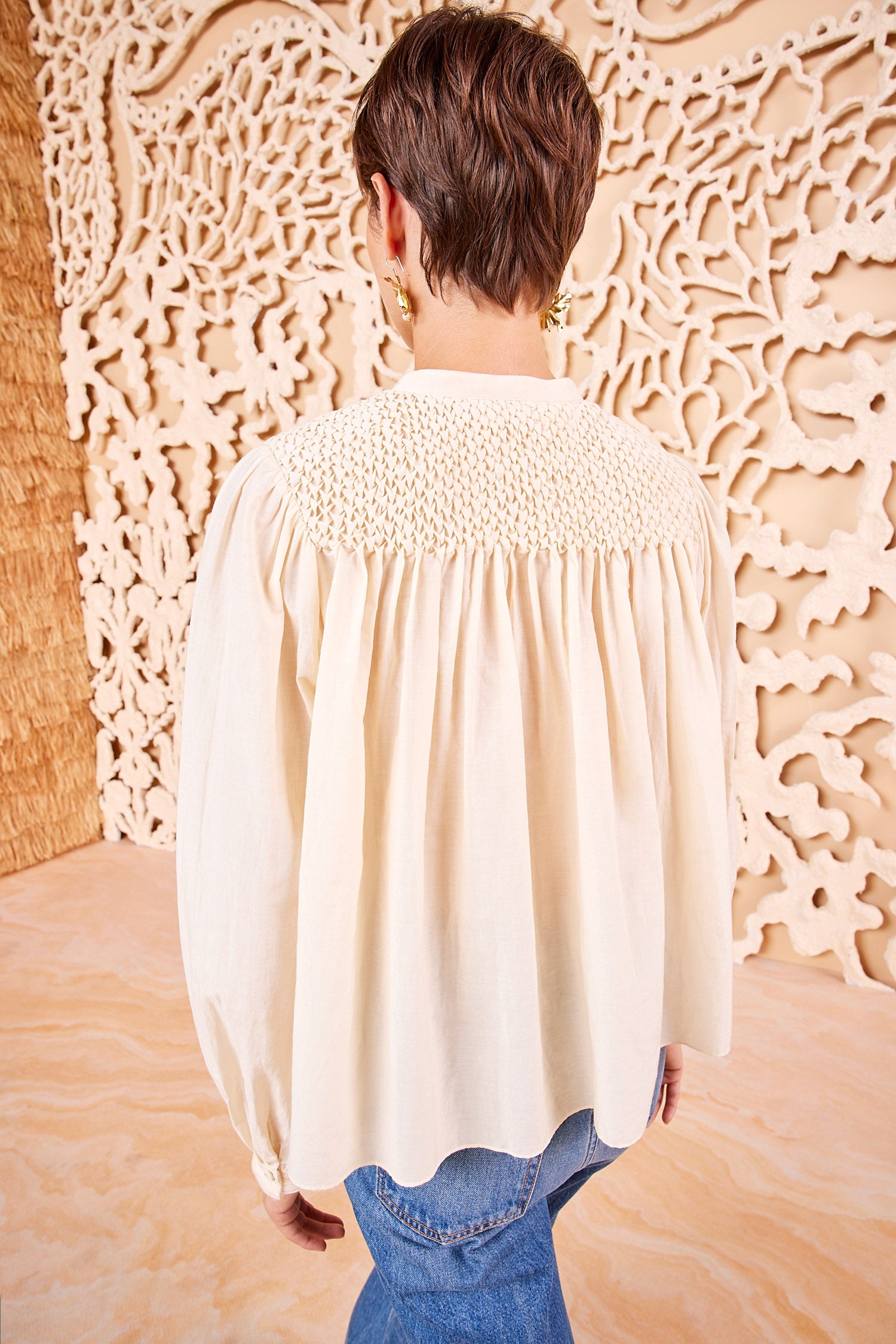 Soffia Blouse - Cowrie