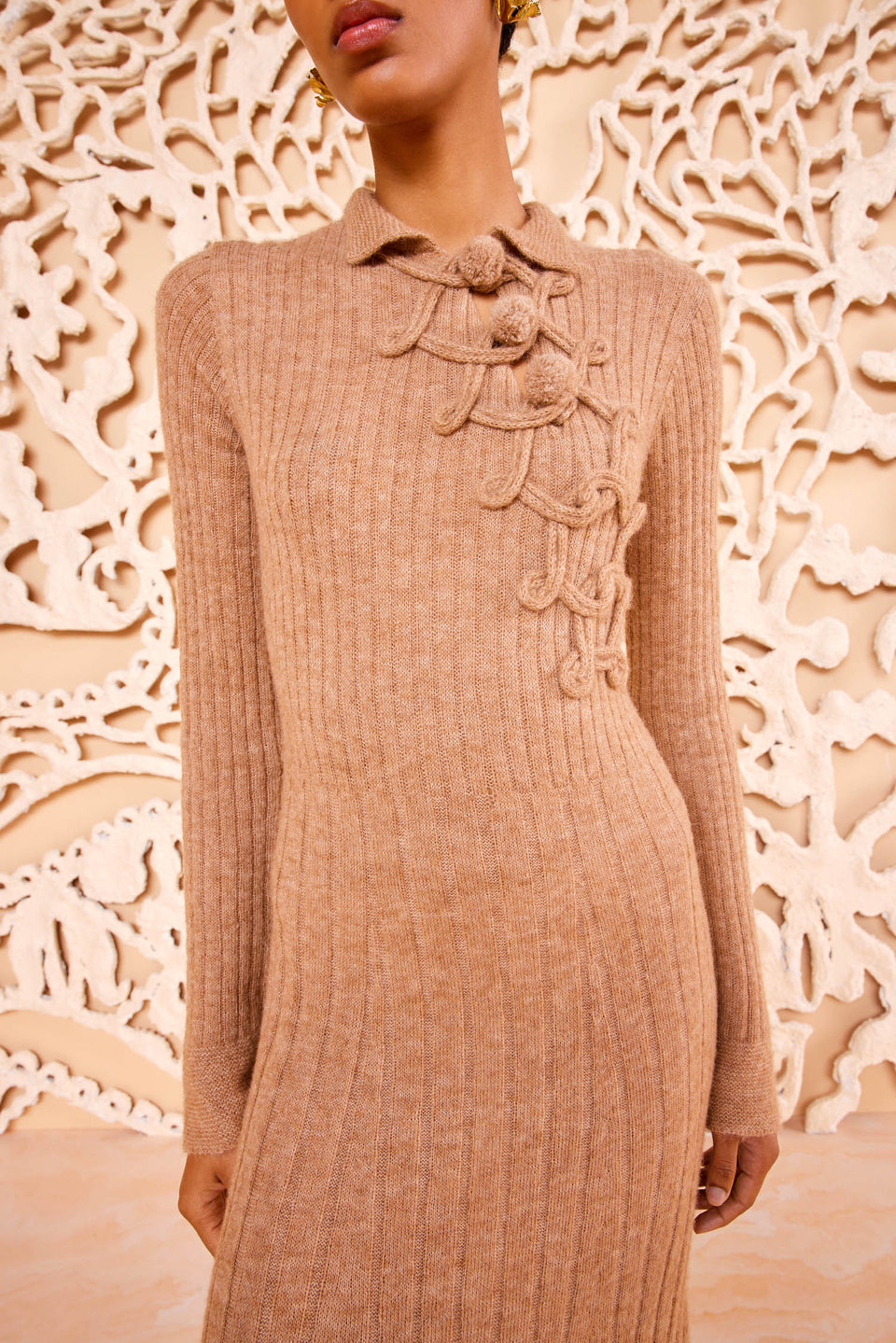 Solene Dress - Camel