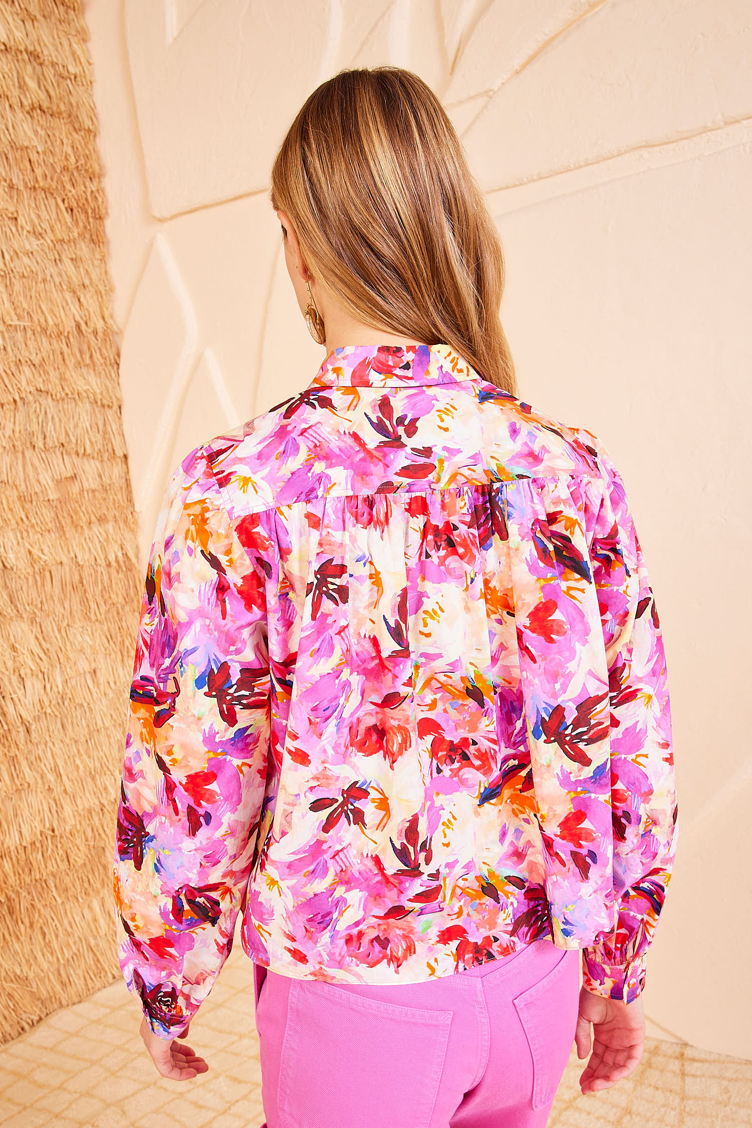 Tahlia Blouse - Azalea