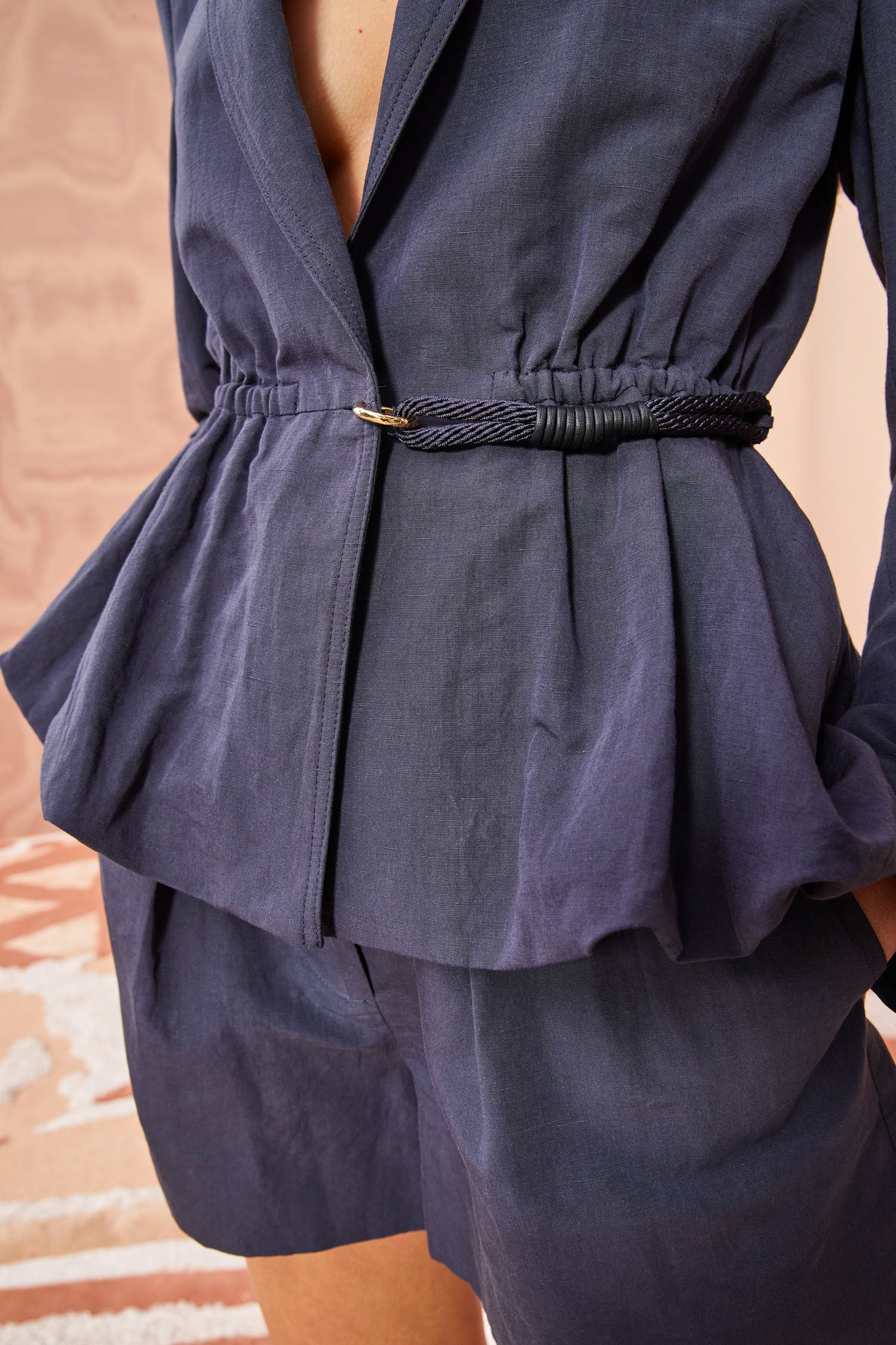 Ulla Johnson Talie Blazer - Midnight