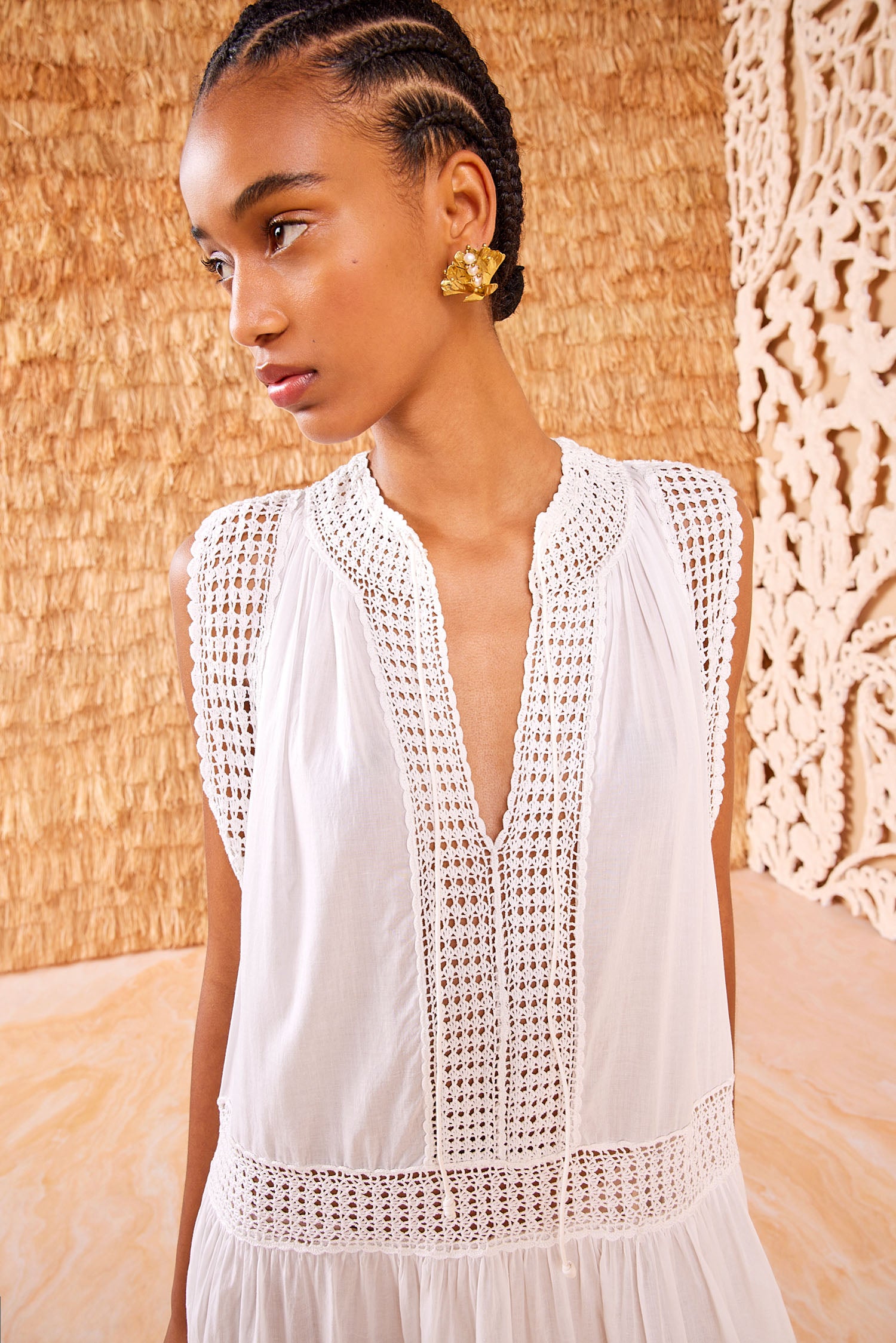 Thalia Coverup - Cowrie