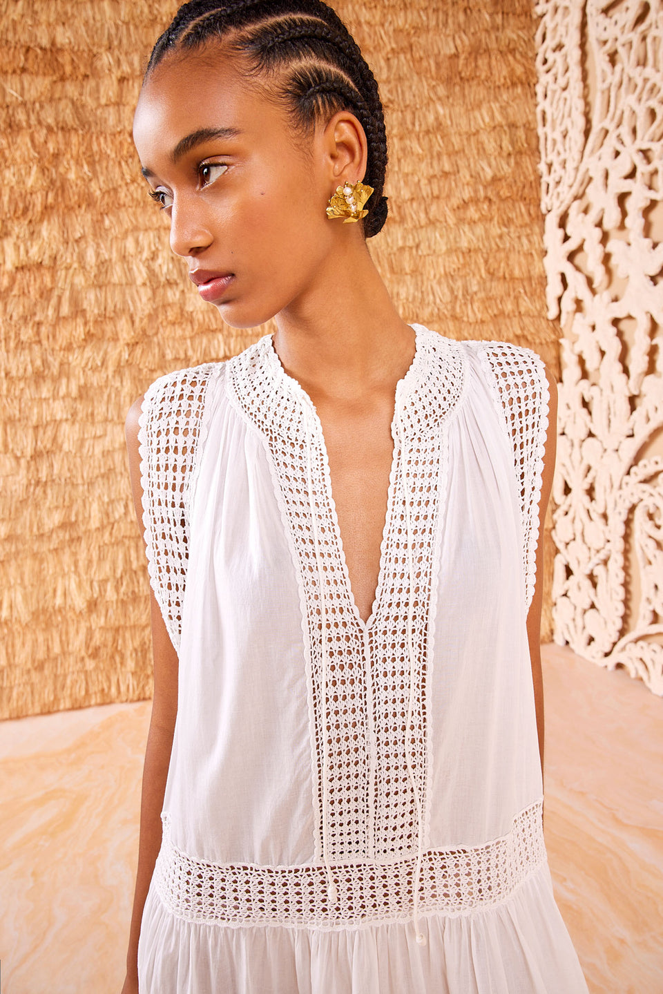 Thalia Coverup - Cowrie