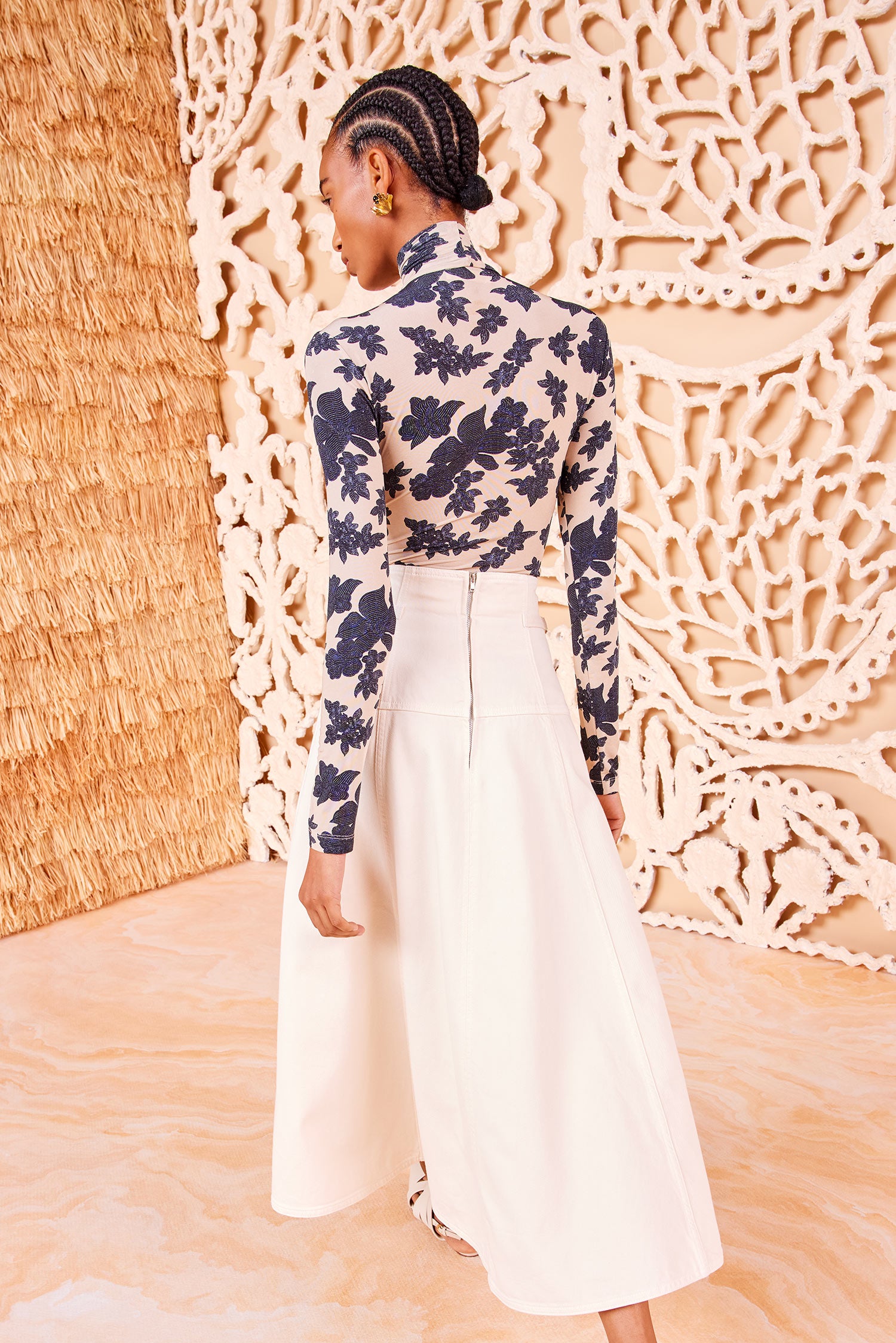 The Brigette Skirt - Cowrie