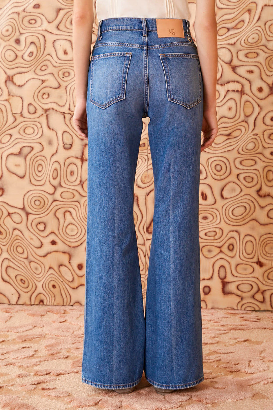 The Lou Jean - Danube Medium Indigo Wash