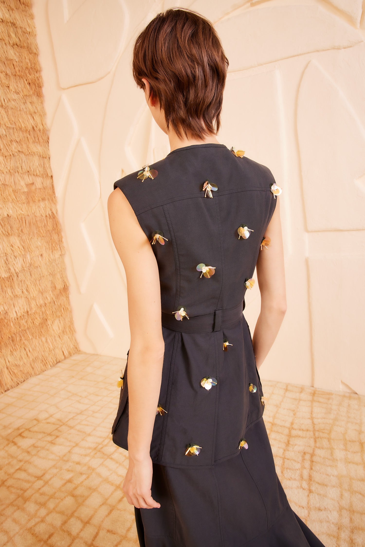 Ulla Johnson Twyla Vest - Noir