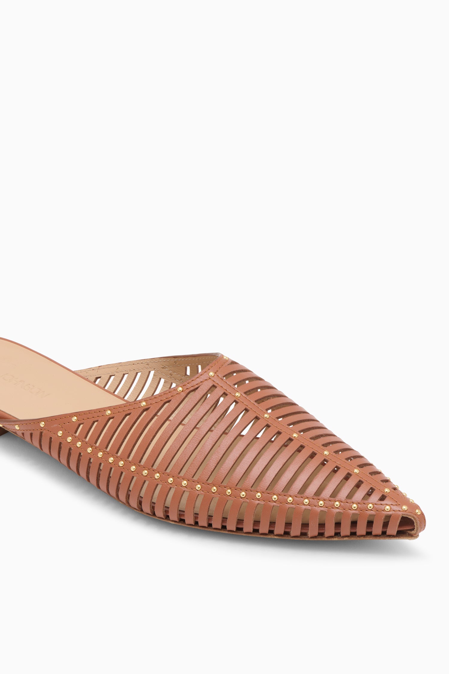 Octavia Mule - Sierra Brown Leather Caged Mule - Ulla Johnson