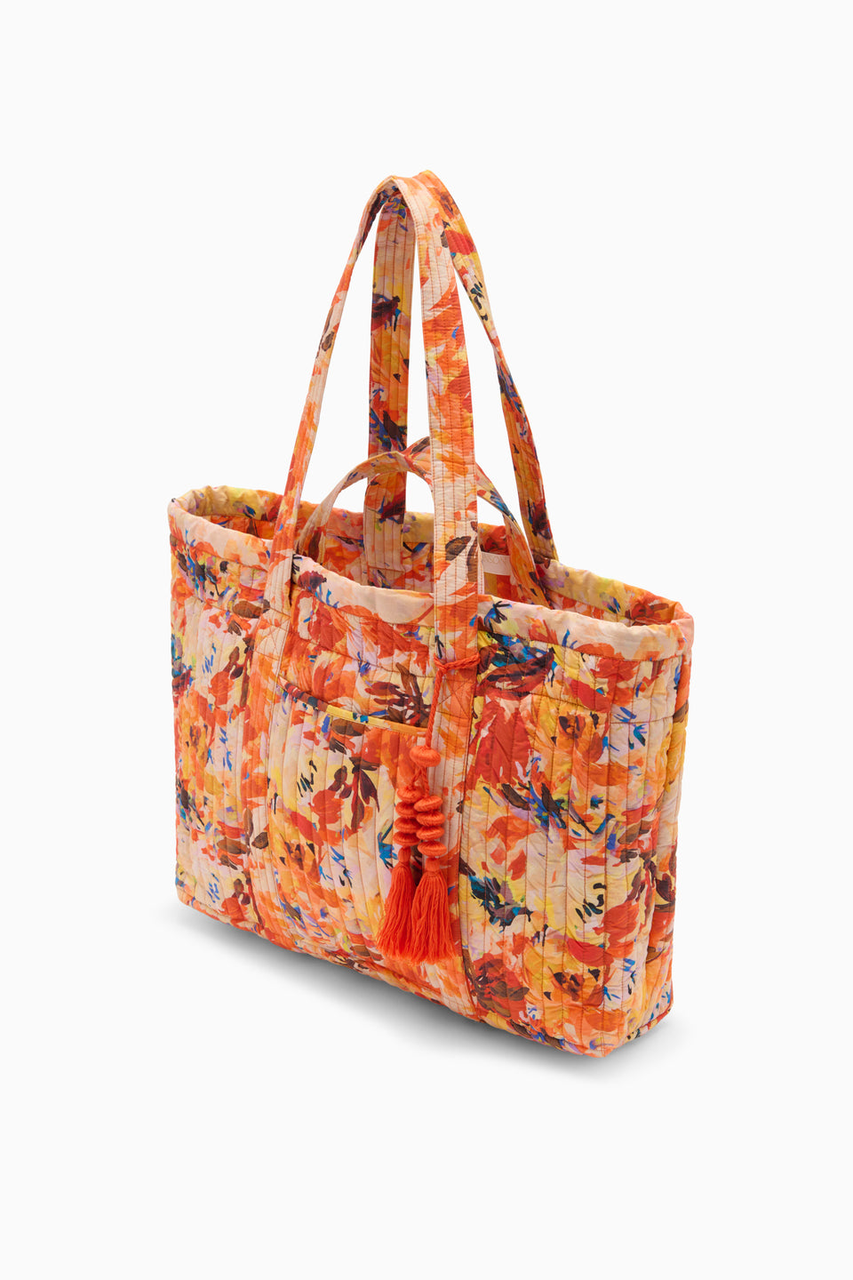 Kali East West Tote - Snapdragon