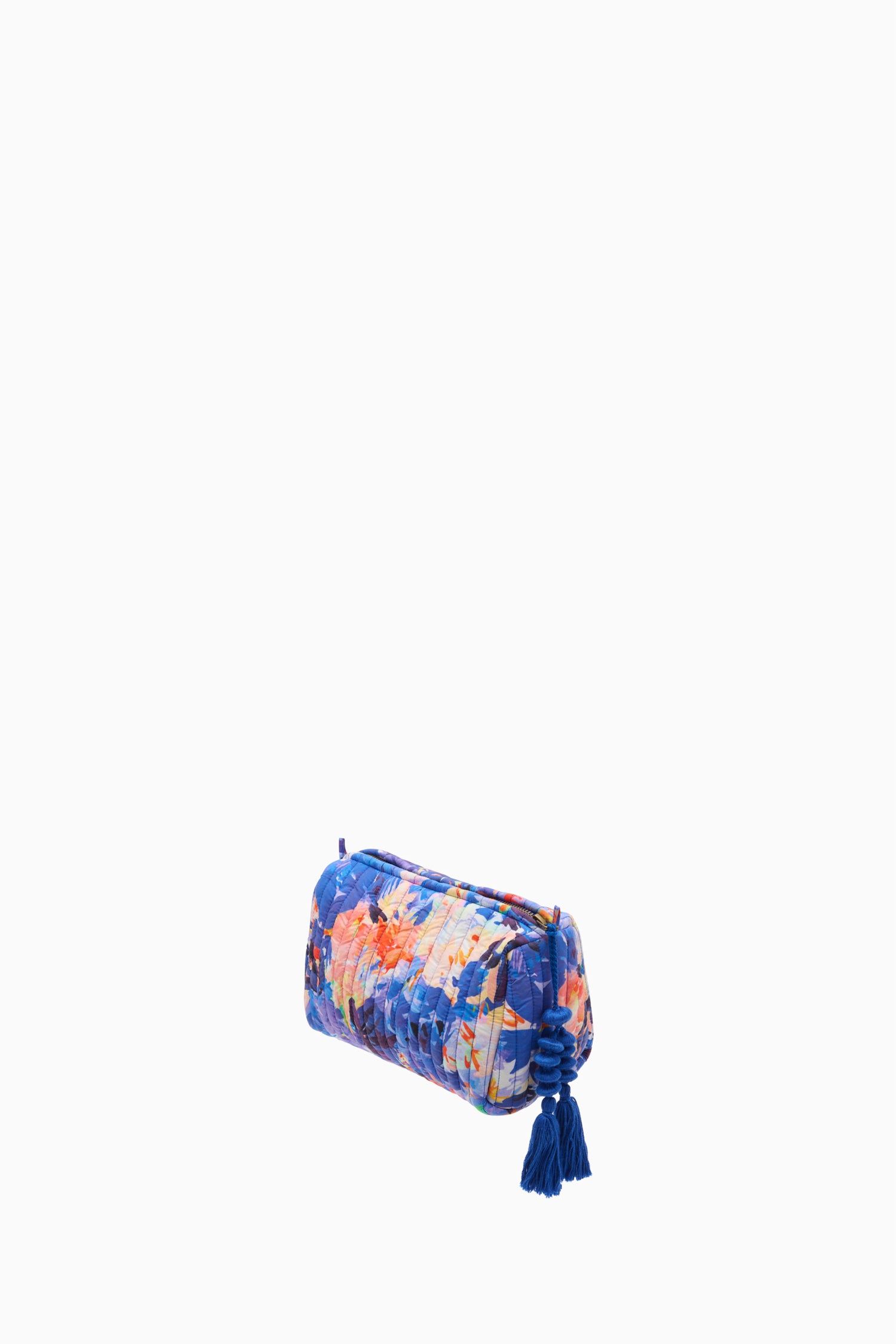 Ulla Johnson Priya Makeup Bag - Lapis