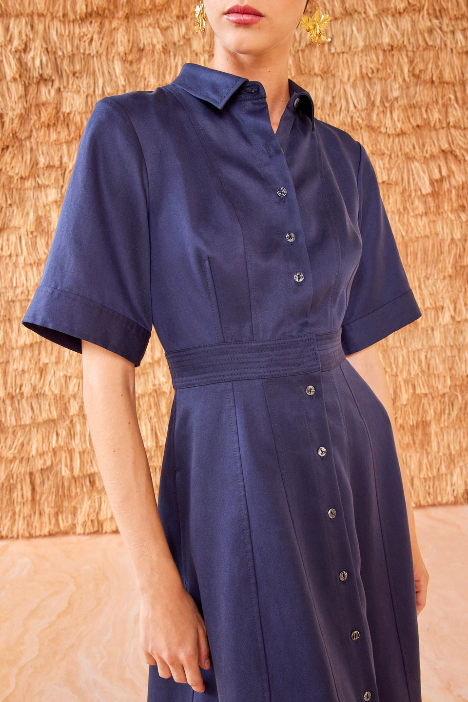 Vallis Dress - Sapphire