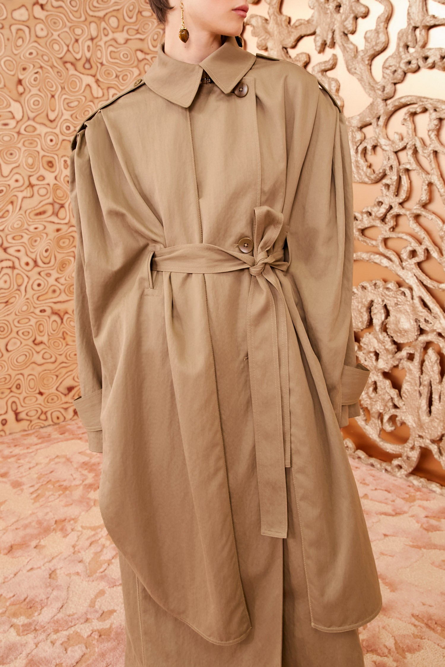 Ulla Johnson Vedi Coat - Driftwood