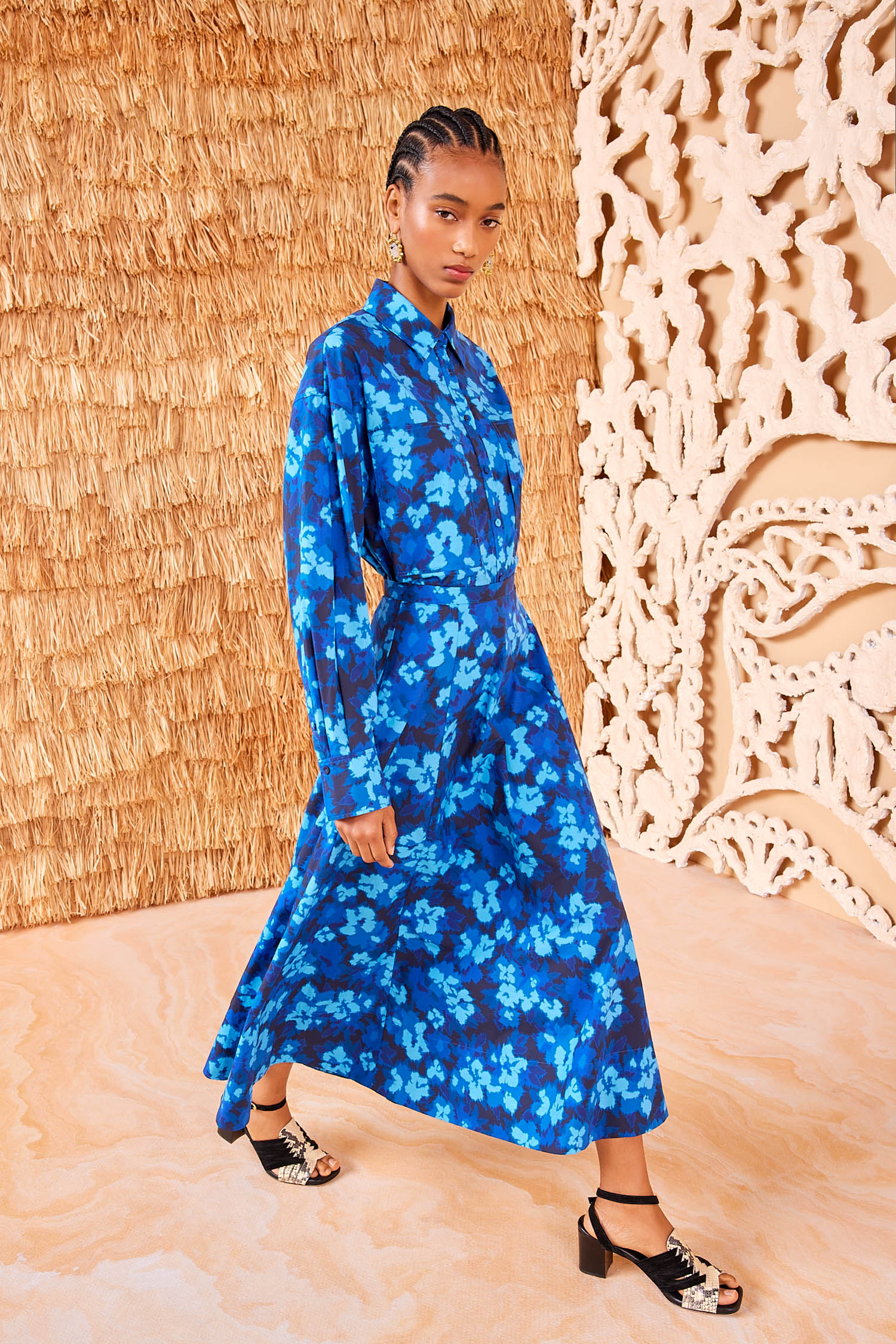 ボトムス Skating Pond Skirt /Blue Smoke  3Y Skating Pond Skirt /Blue Smoke 3Y