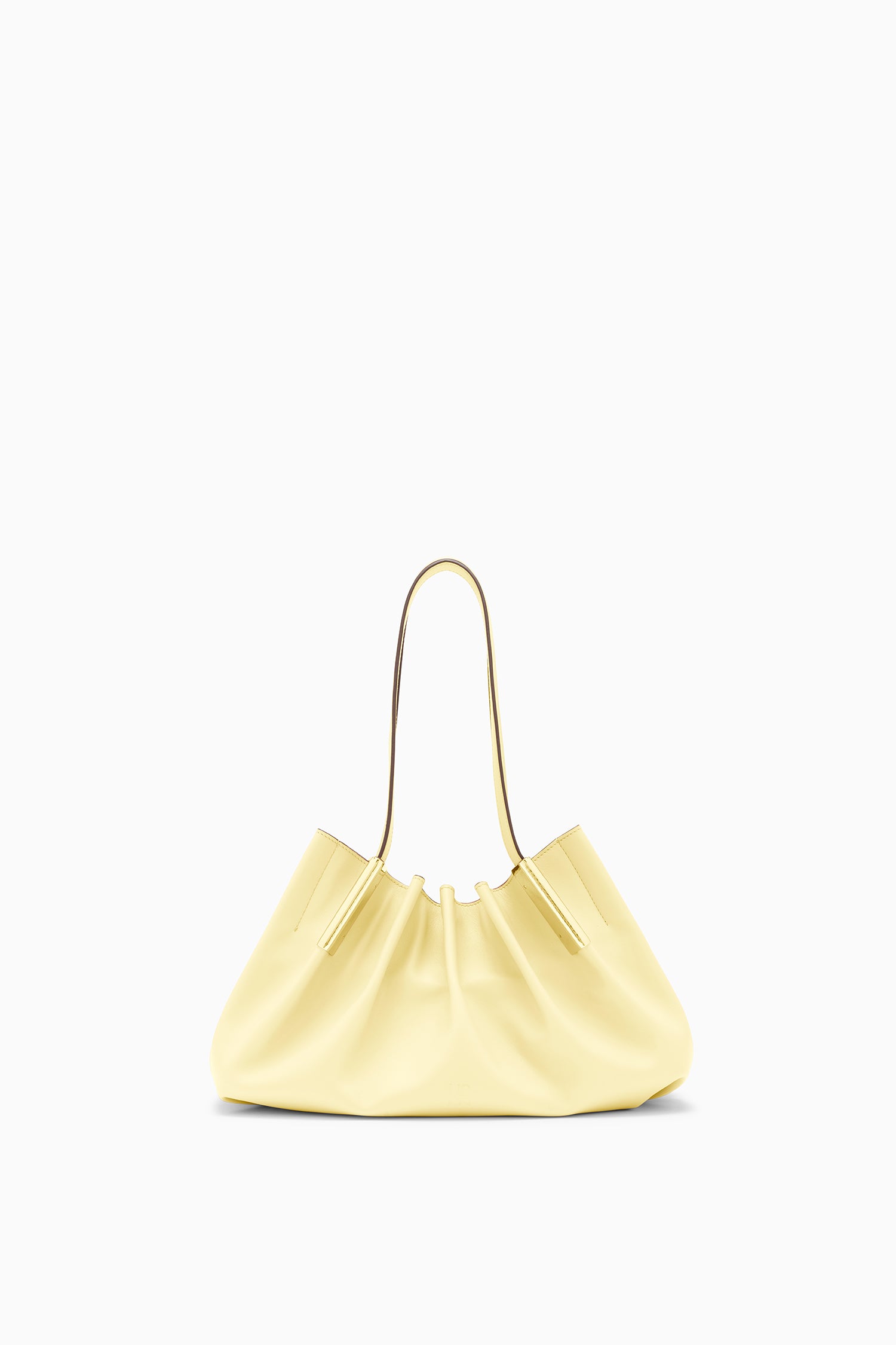 Ulla Johnson Isadora Mini Ruched East-West Tote - Chantilly