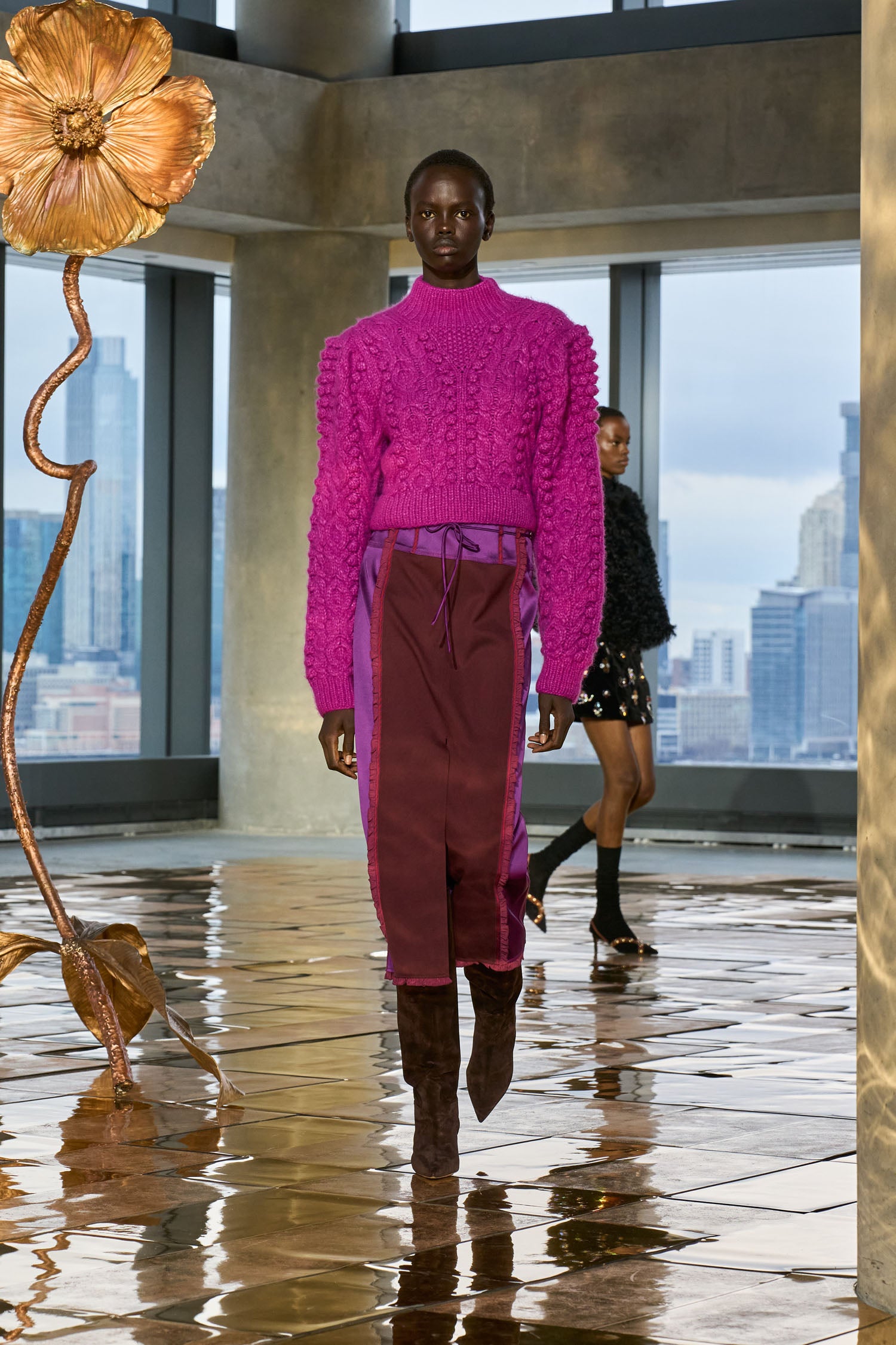 Ulla Johnson Albia Alpaca Knit Pullover - Rose