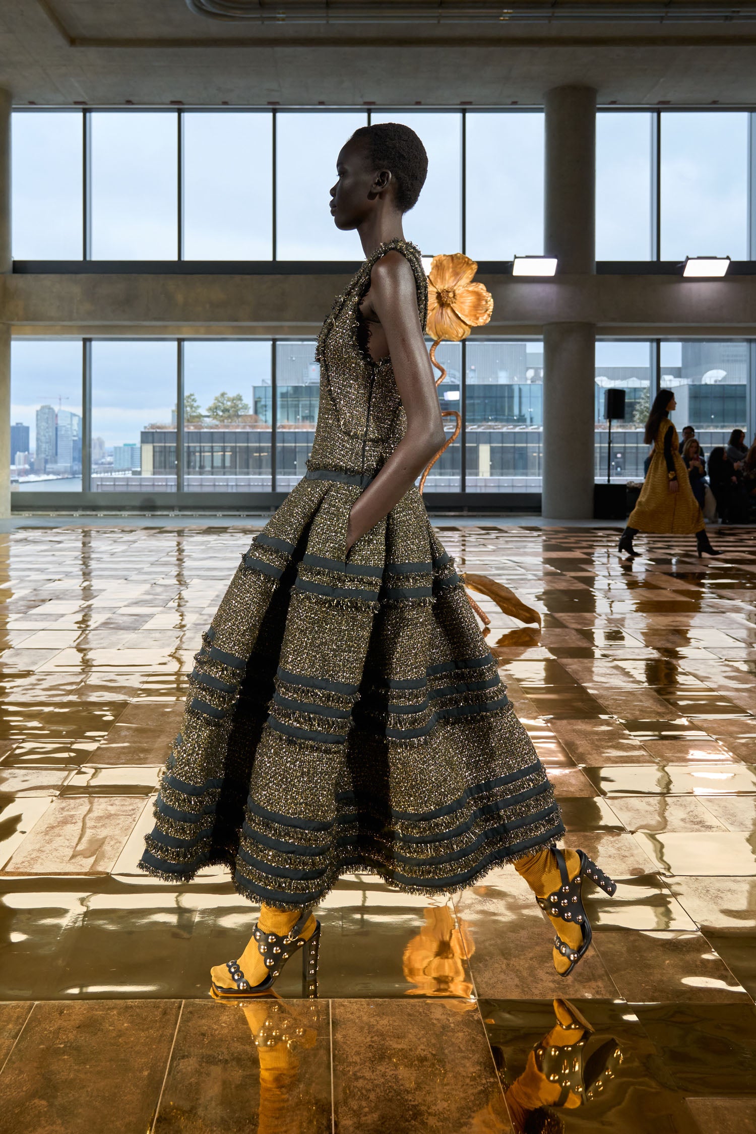 Ulla Johnson Inez Tweed Sleeveless Dress - Tapestry