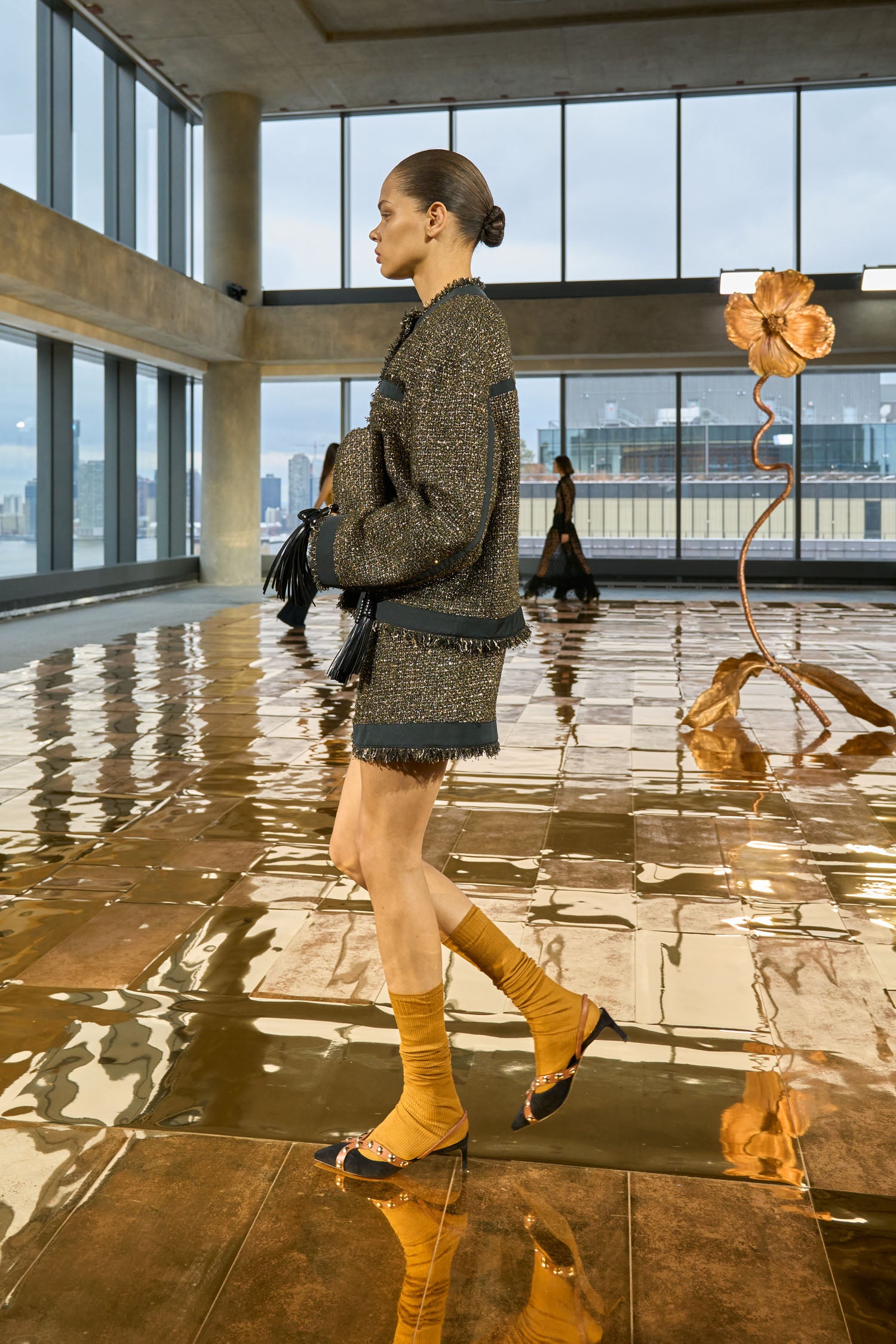 Ulla Johnson Carmella Tweed Coat - Tapestry