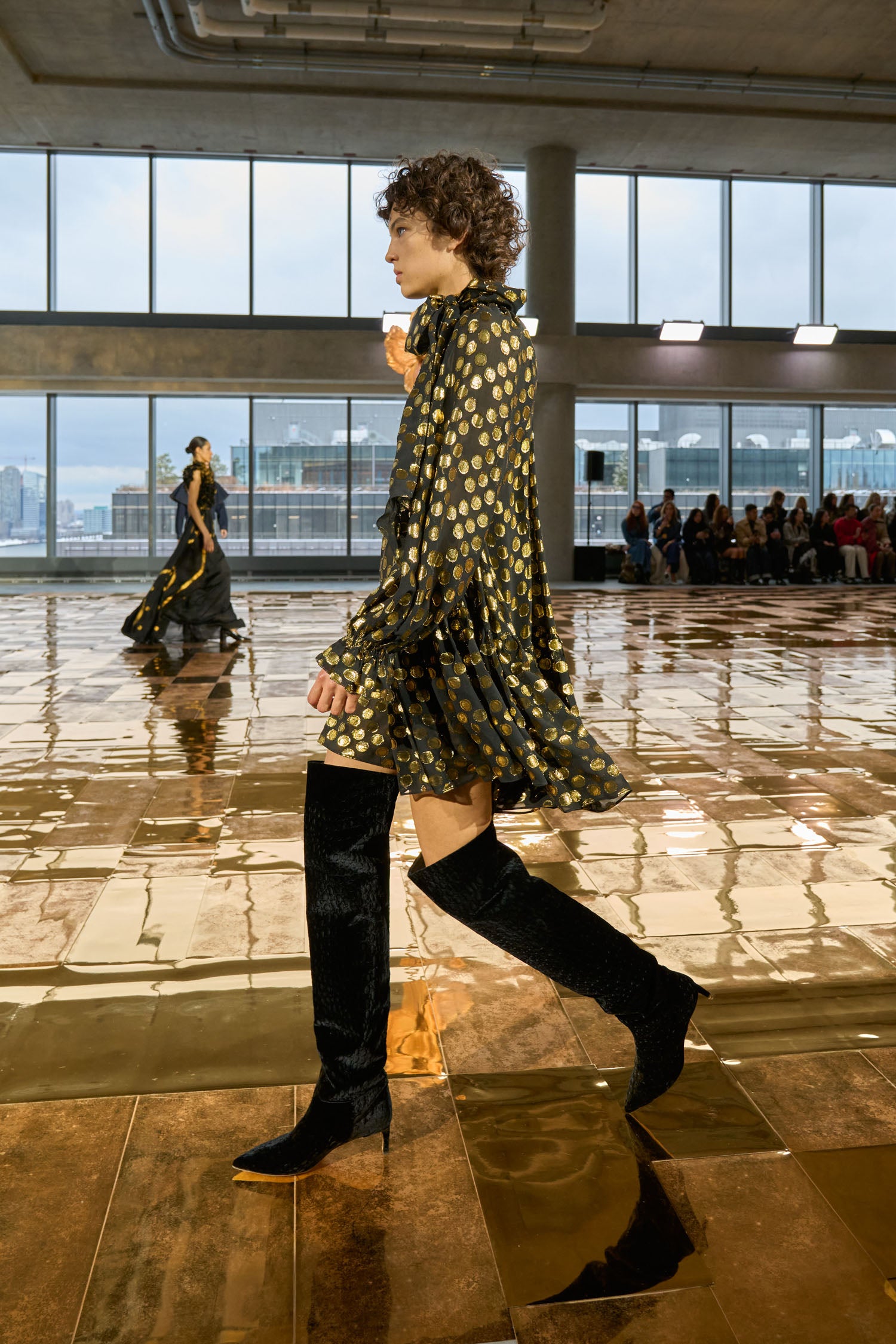 Ulla Johnson Carolina Over The Knee Boot - Noir