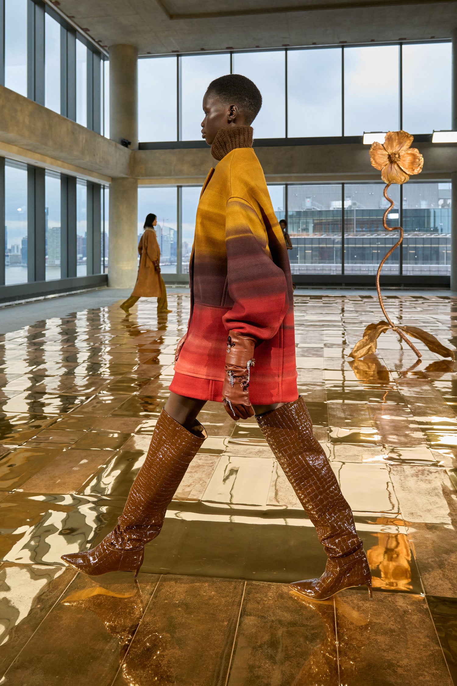 Ulla Johnson Carolina Over The Knee Boot - Sequoia