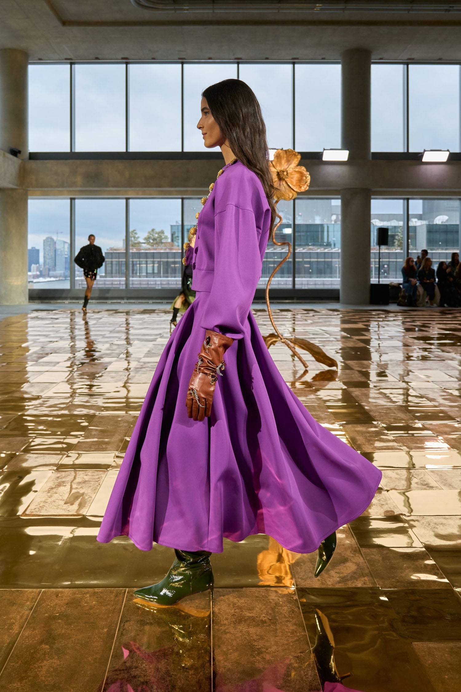 Ulla Johnson Axel Long Sleeve Top - Thistle