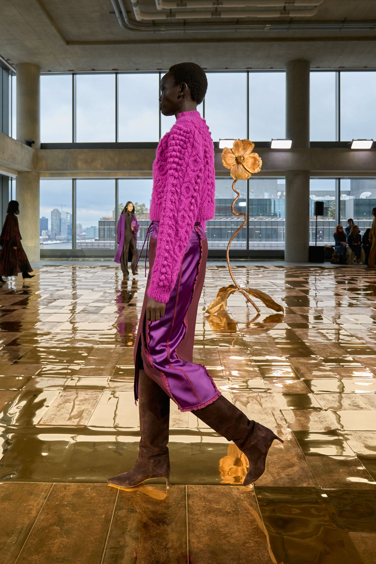 Ulla Johnson Albia Alpaca Knit Pullover - Rose