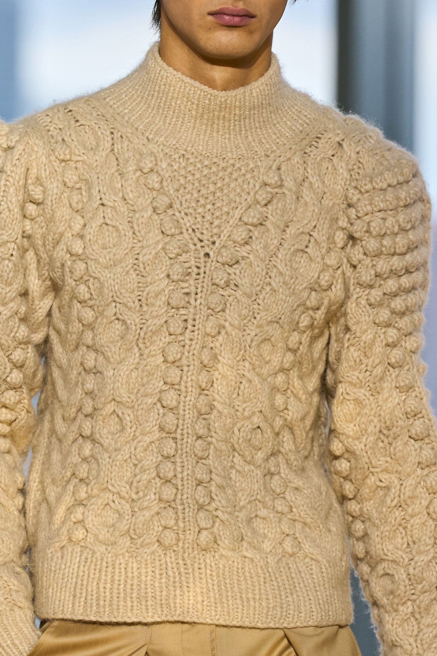 Albia Alpaca Knit Pullover - Dune