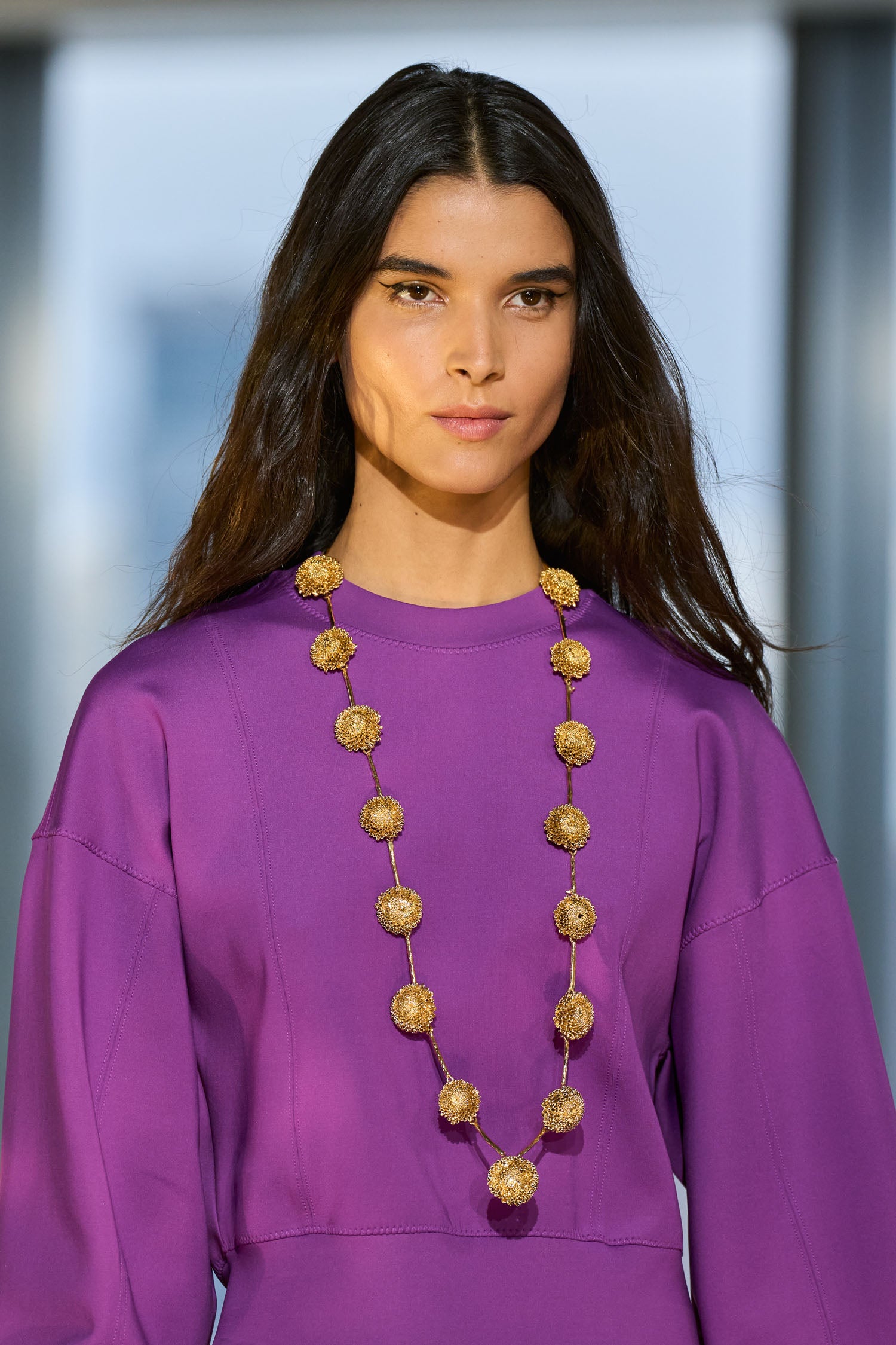 Axel Long Sleeve Top - Thistle