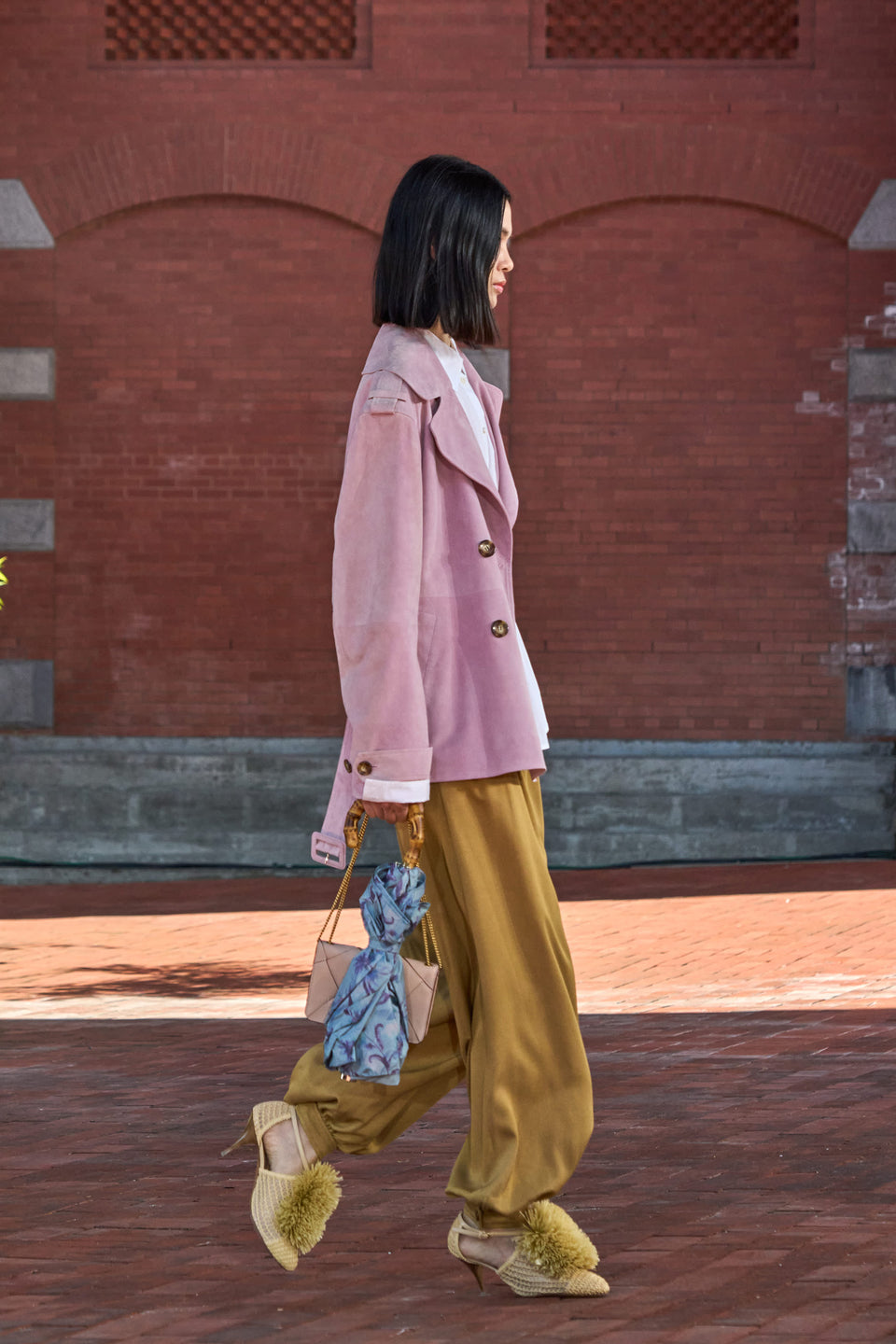 ⁣⁢Pantalon plissé Luella - Hazel⁤⁣