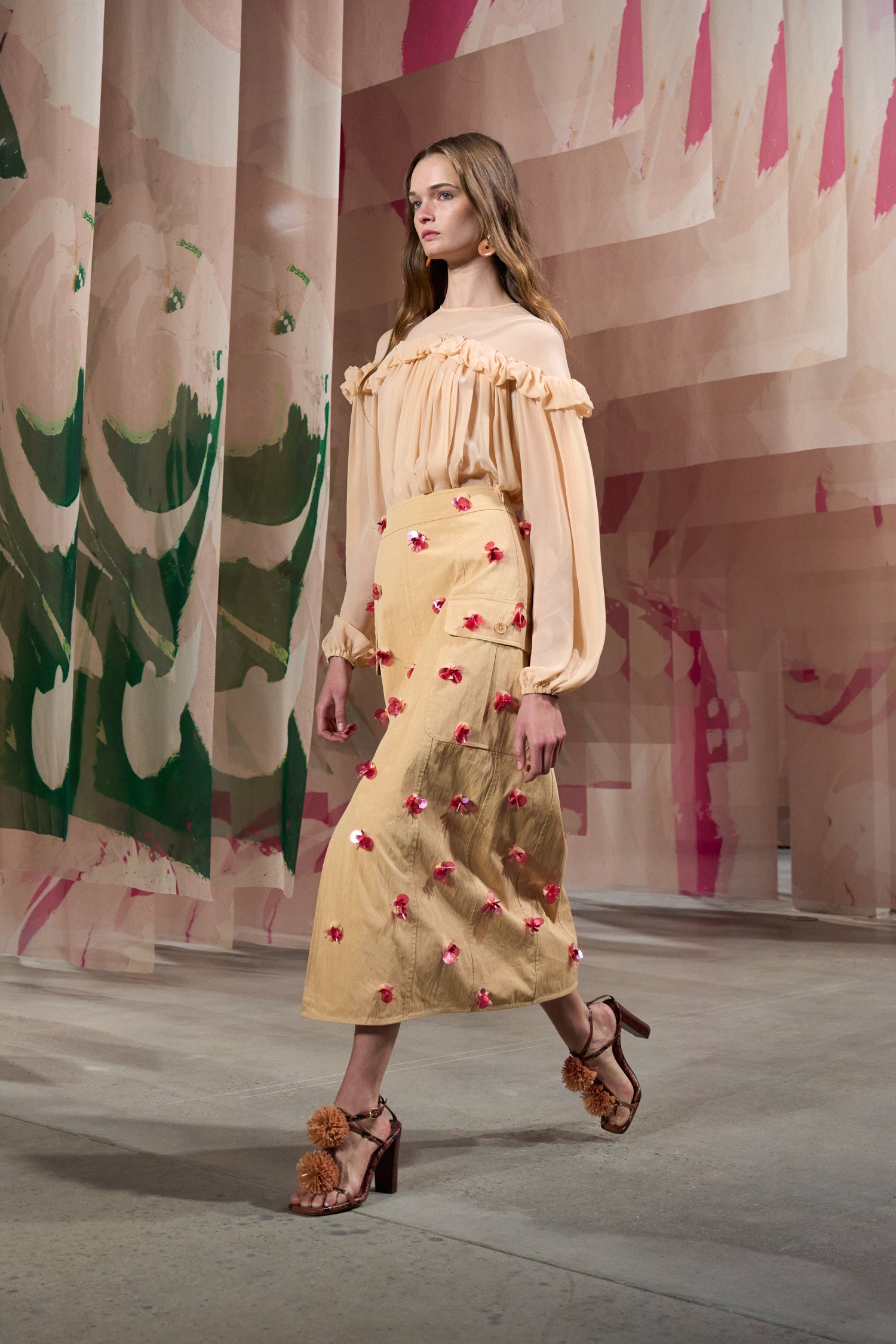 Ulla Johnson Peggy Blouse - Peony