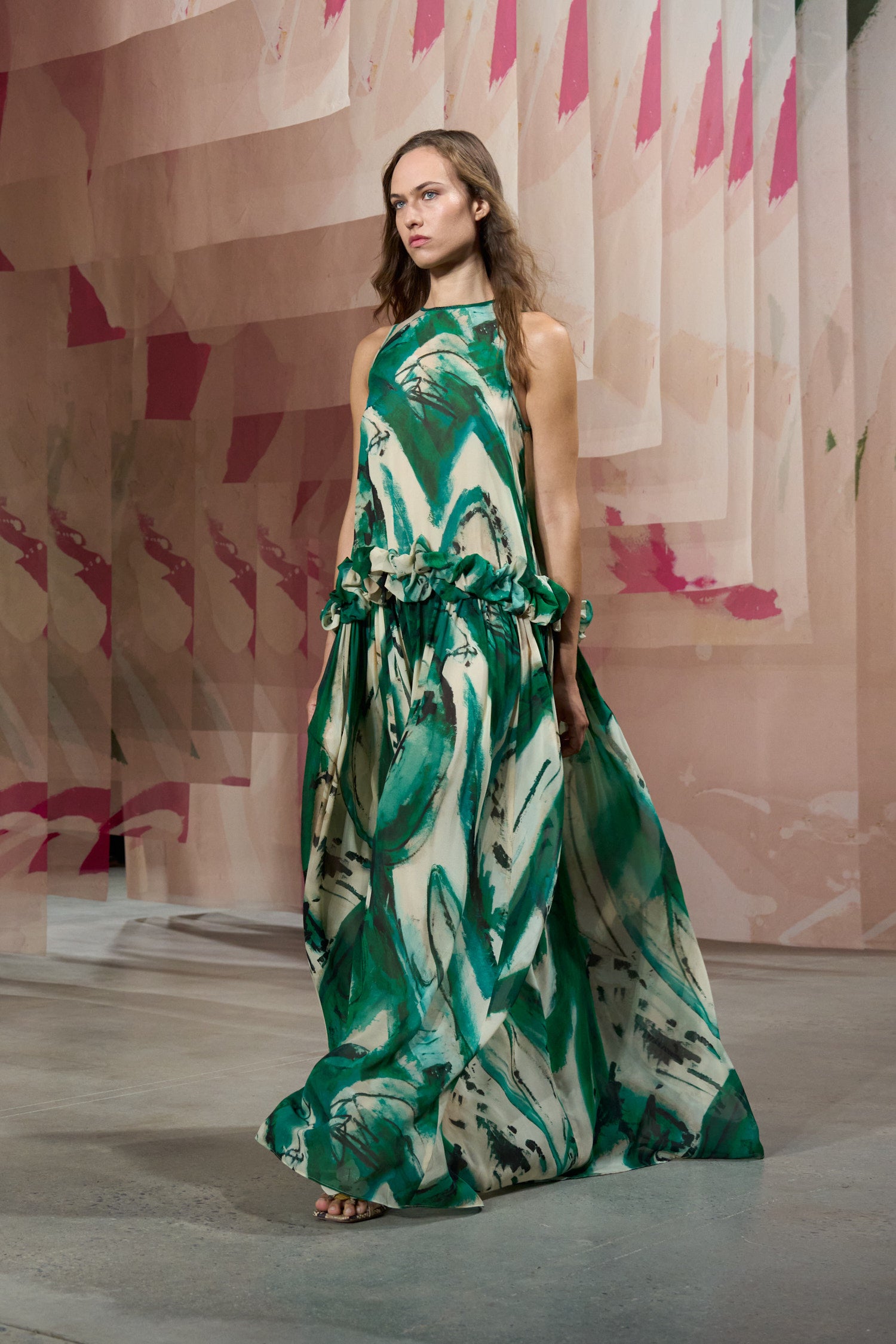 Ulla Johnson Helen Gown - Portrait In Green