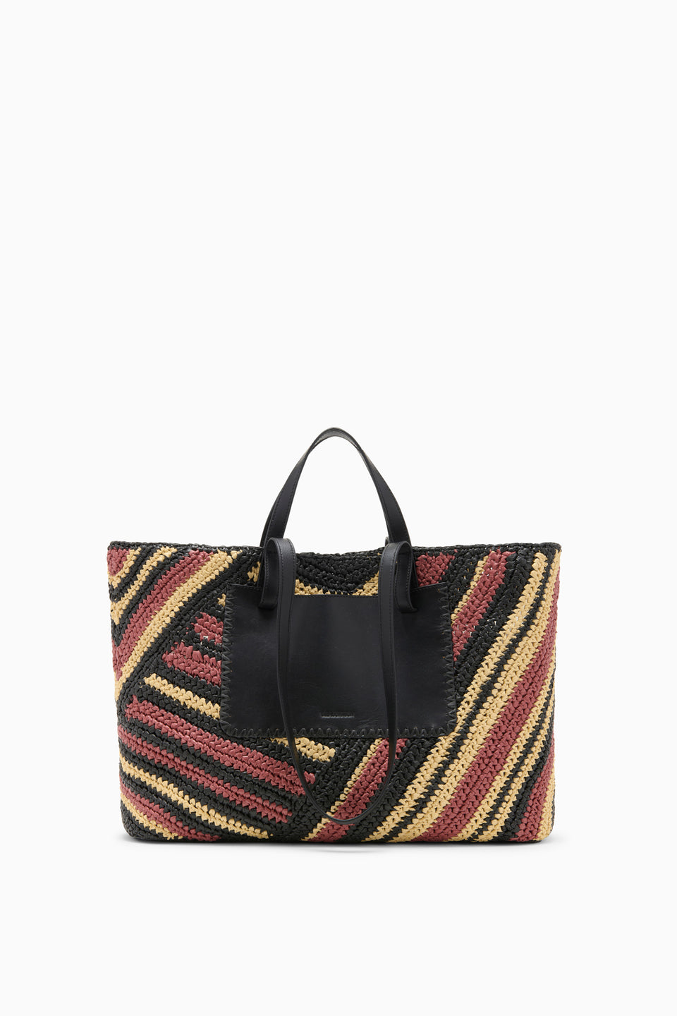 Lali Large Raffia Tote - Canyon Stripe