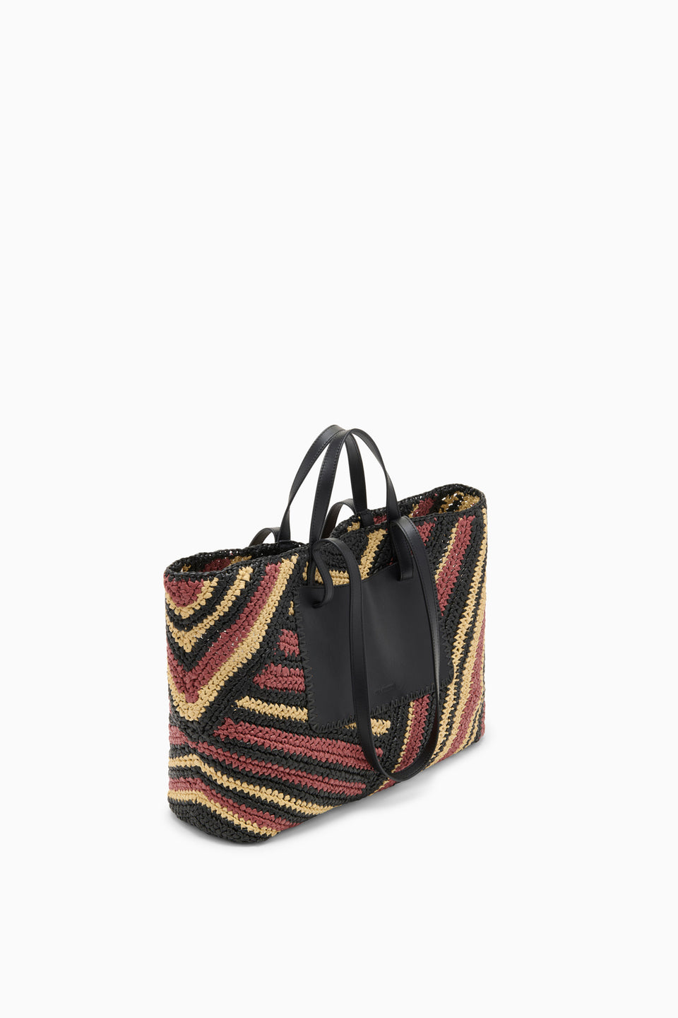 Lali Large Raffia Tote - Canyon Stripe