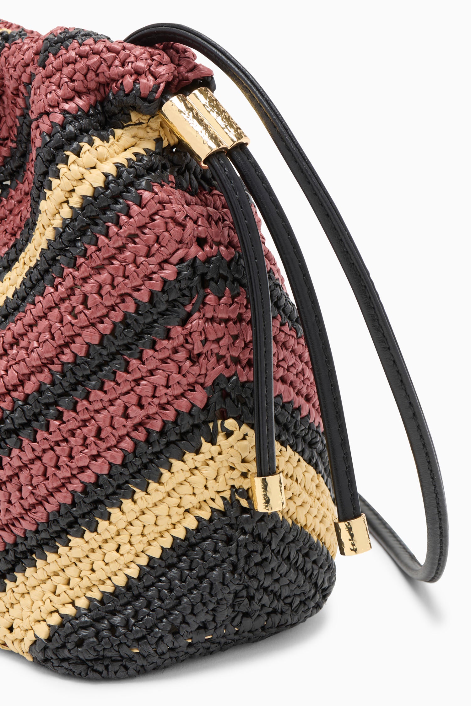 Ulla Johnson Lali Clutch - Canyon Stripe