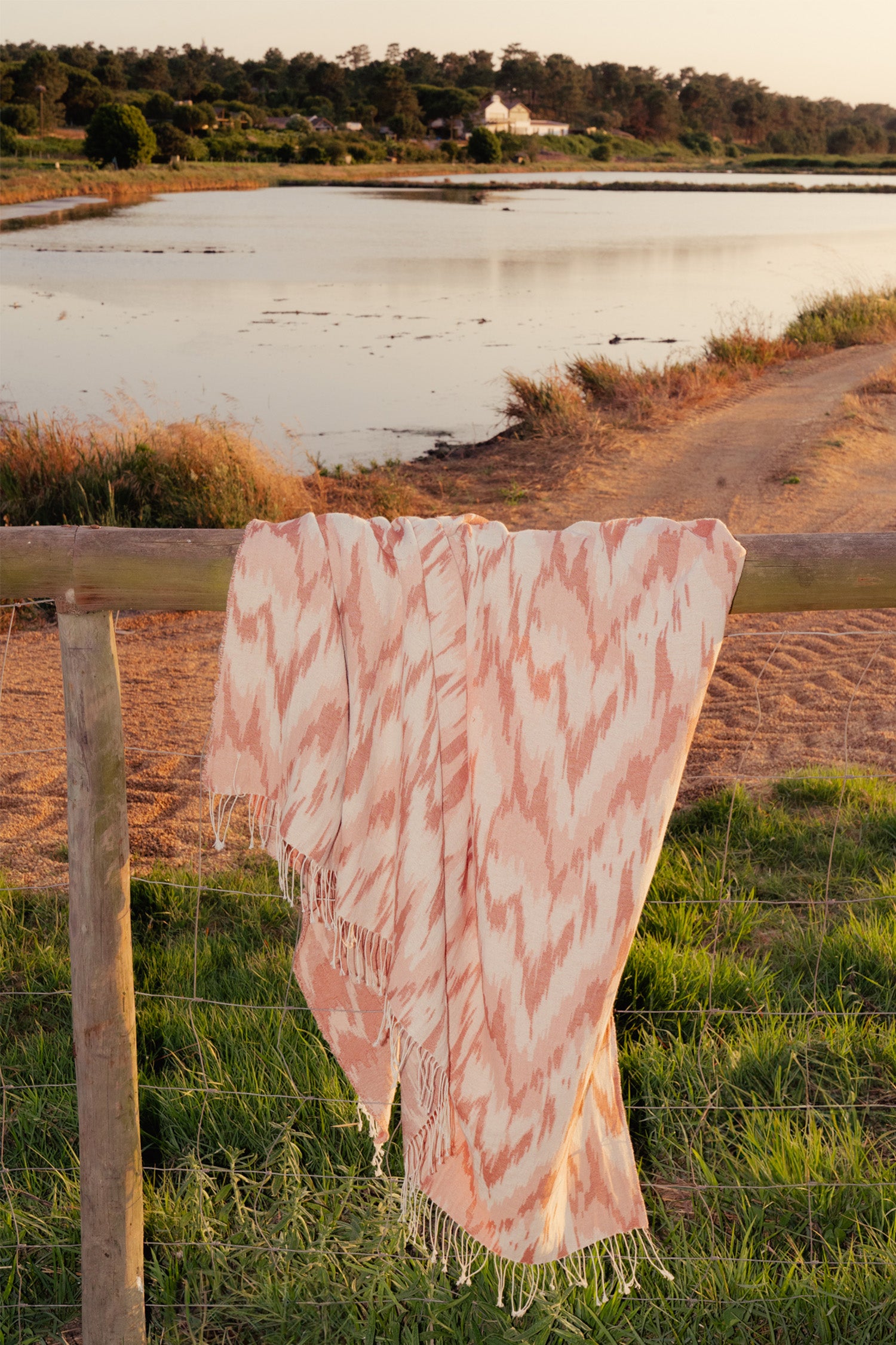 Ulla Johnson Cacela Pool Towel - Moonstone