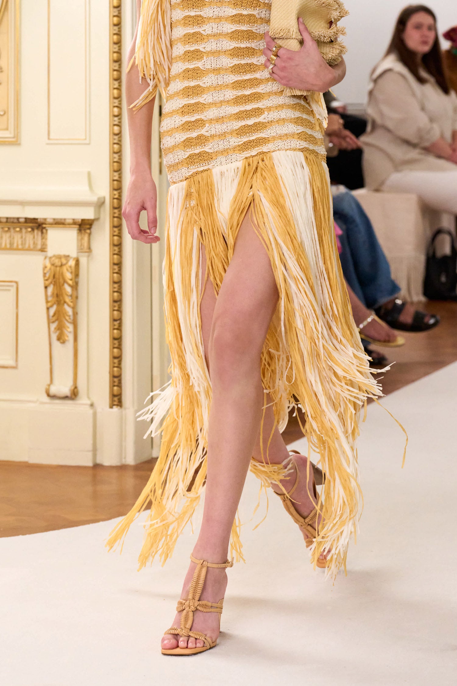 Ulla Johnson Aiko Macrame High Heel - Miele