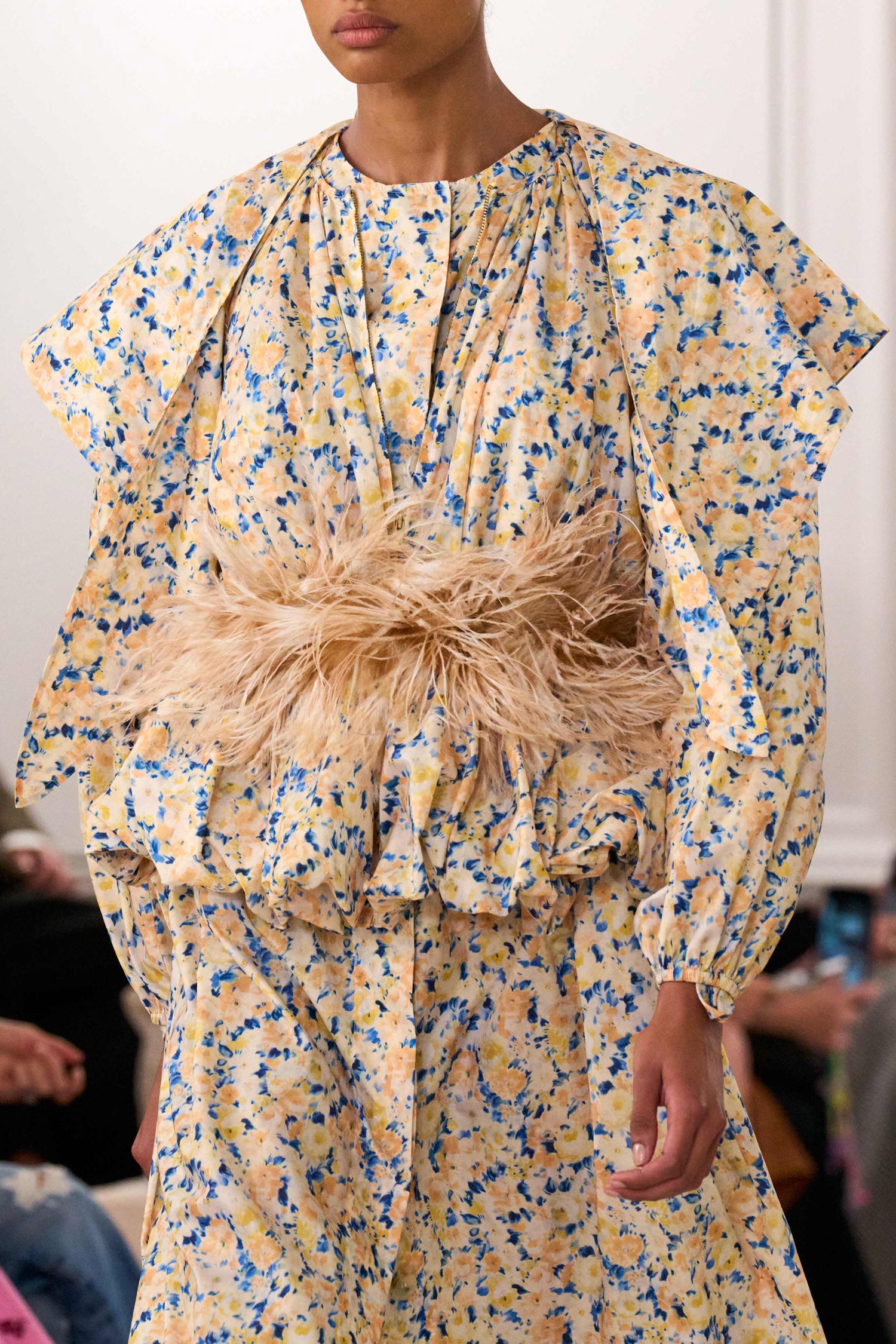 Rana Peplum Jacket - Daffodil