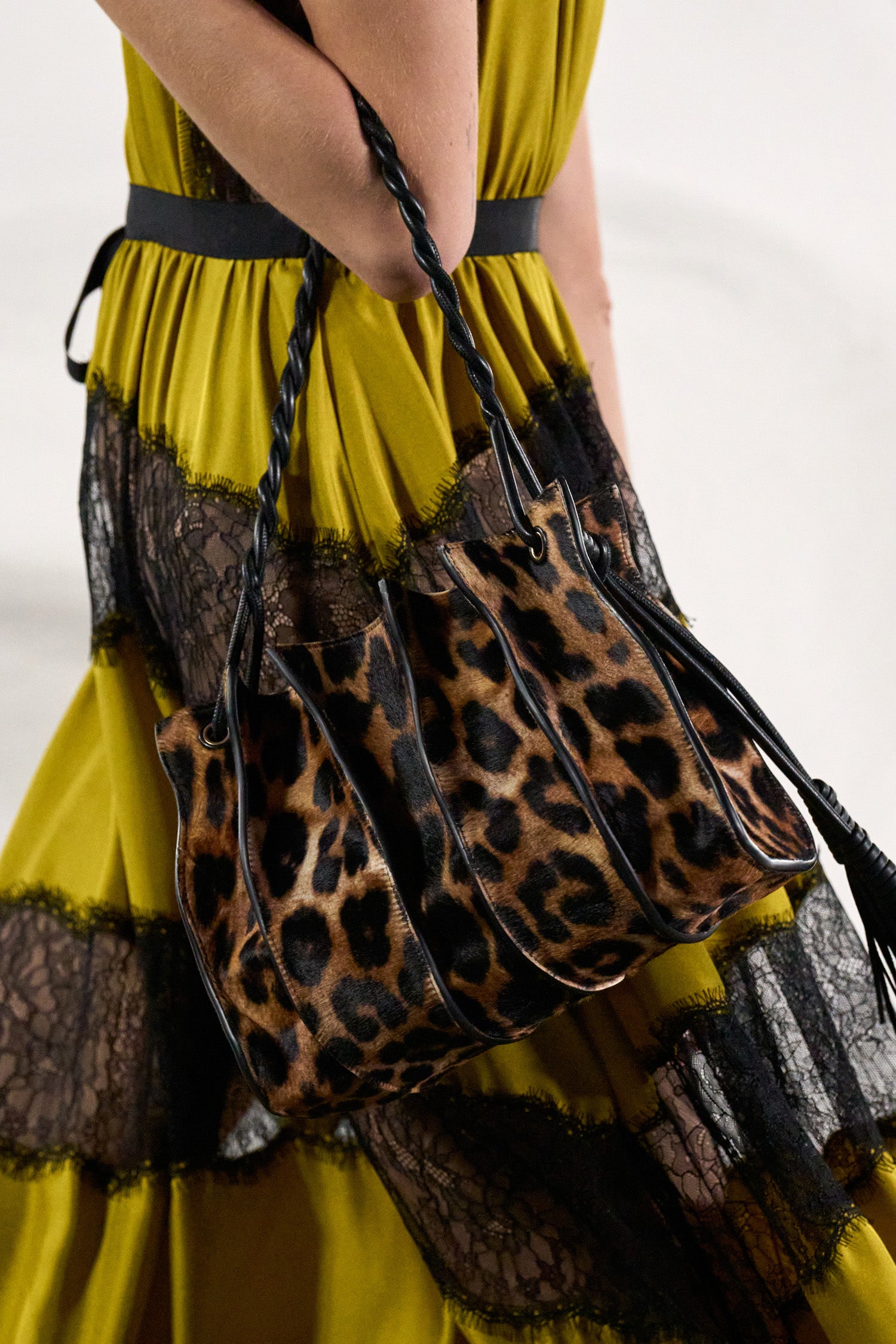 Ulla Johnson Adria Small Shoulder Bag - Leopard