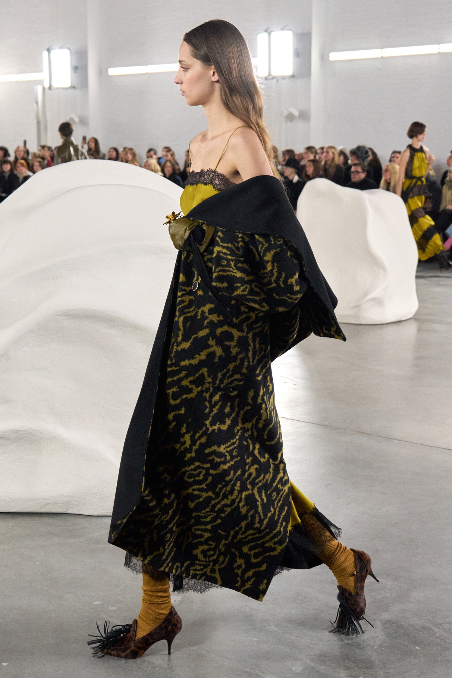 Agata Tassel Pump - Leopard