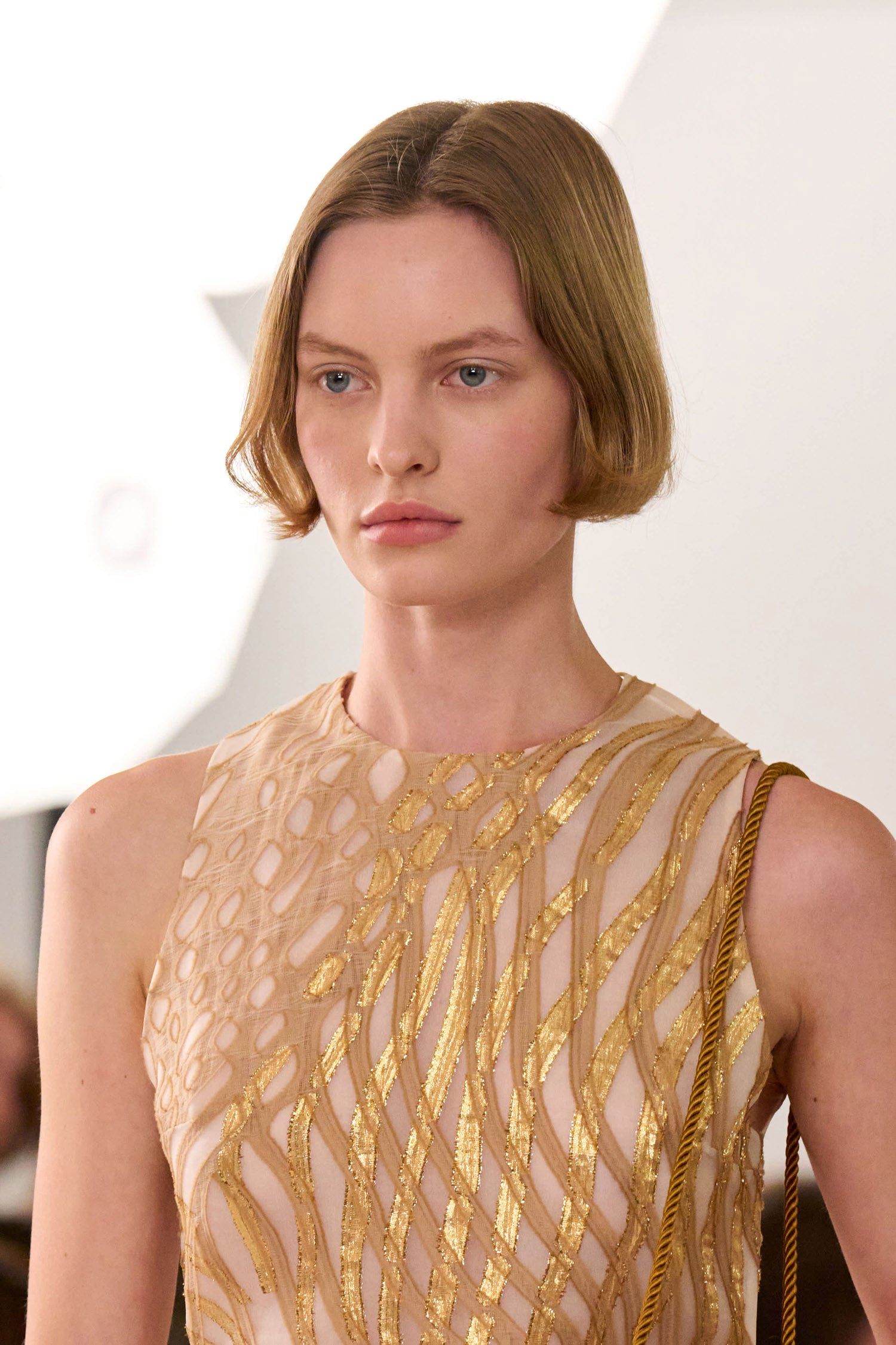 Ulla Johnson Divina Backless Top with Lurex - Nautilis