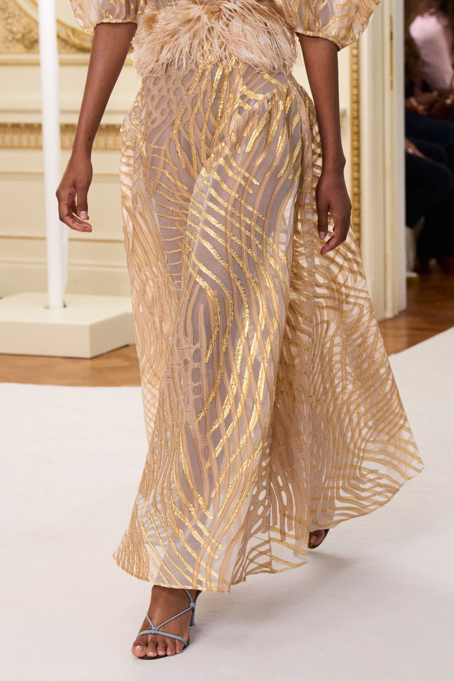 Adrienne Skirt with Lurex - Nautilis