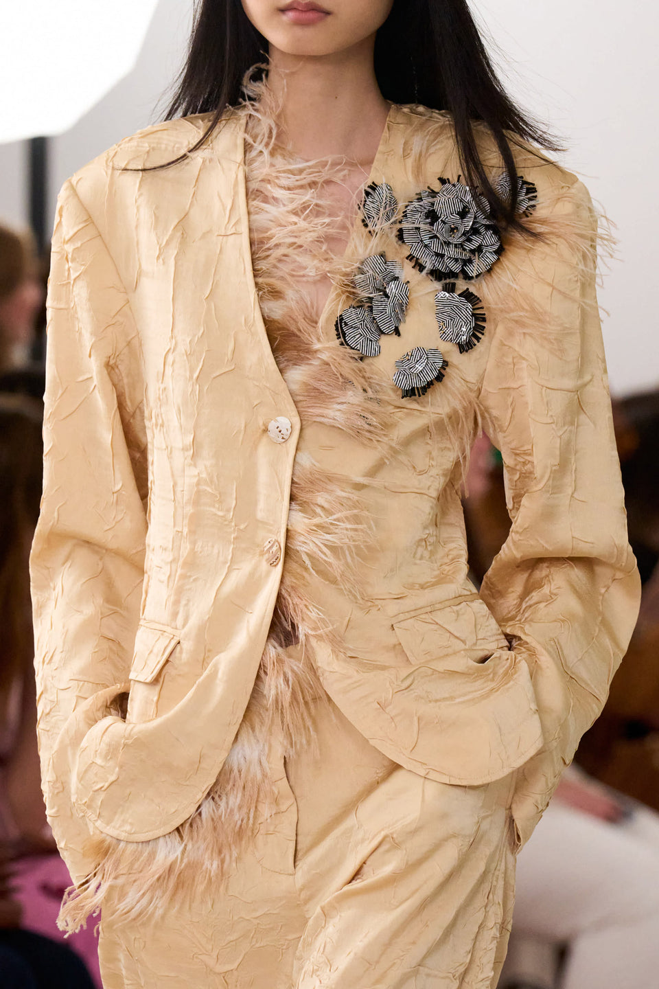 Otto Jacket with Embroidery - Driftwood