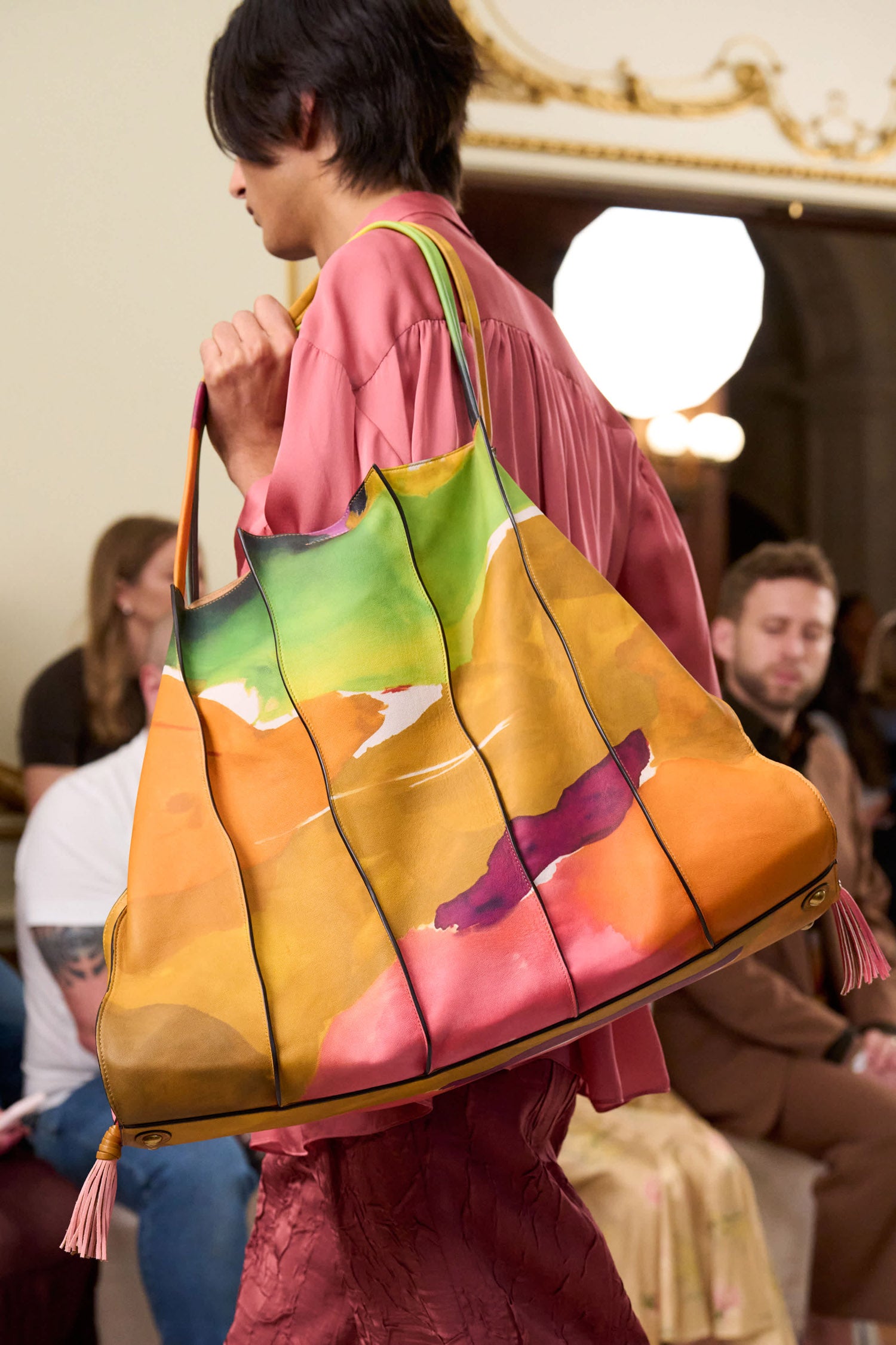 Adria Oversized Tote - Nature Abhors A Vacuum