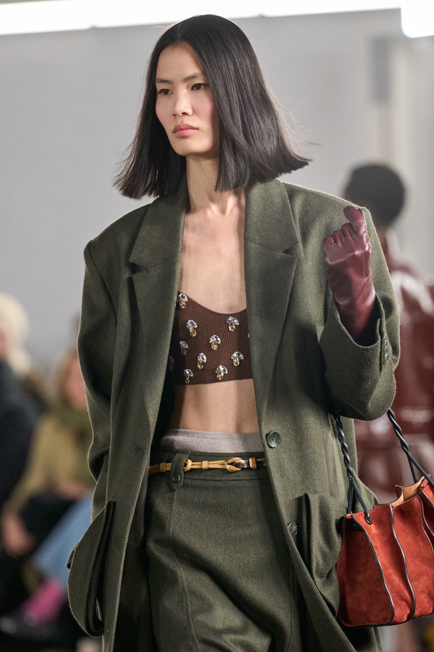 Ulla Johnson Corin Wool Coat with Bows - Willow