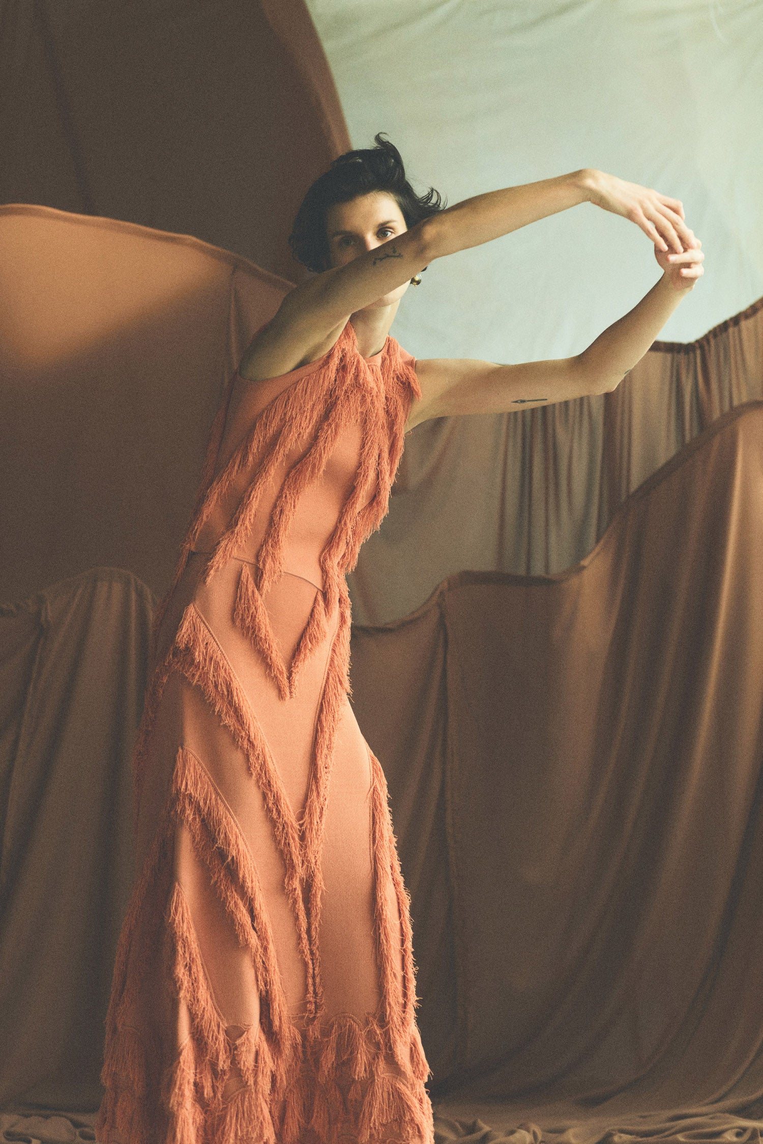 Ulla Johnson Astrid Knit Maxi Skirt - Tulip