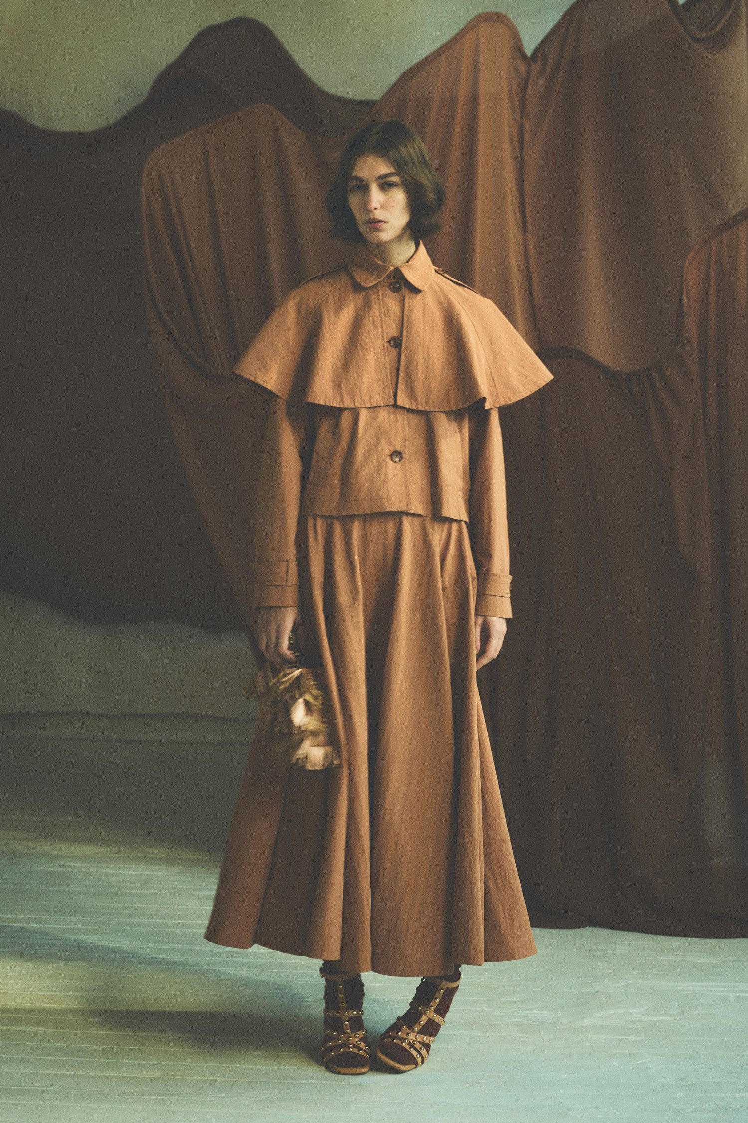 River Cape Layer Jacket - Mesa