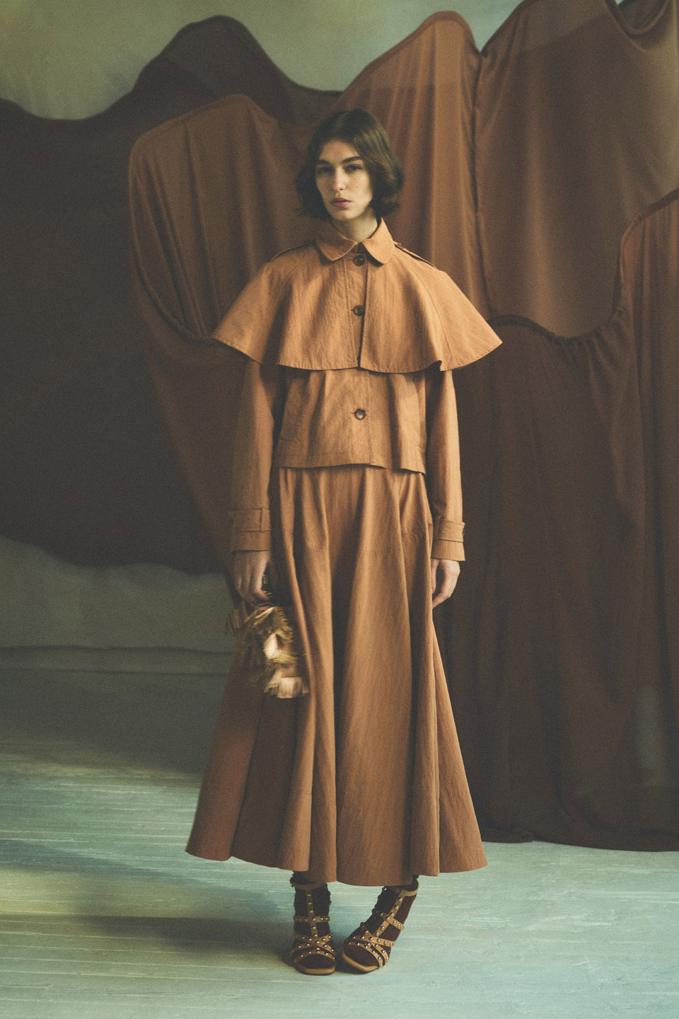 River Cape Layer Jacket - Mesa