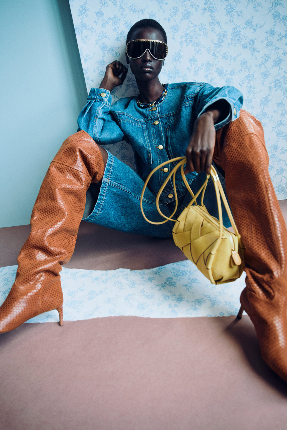 The Rowan Denim Culotte - Danube